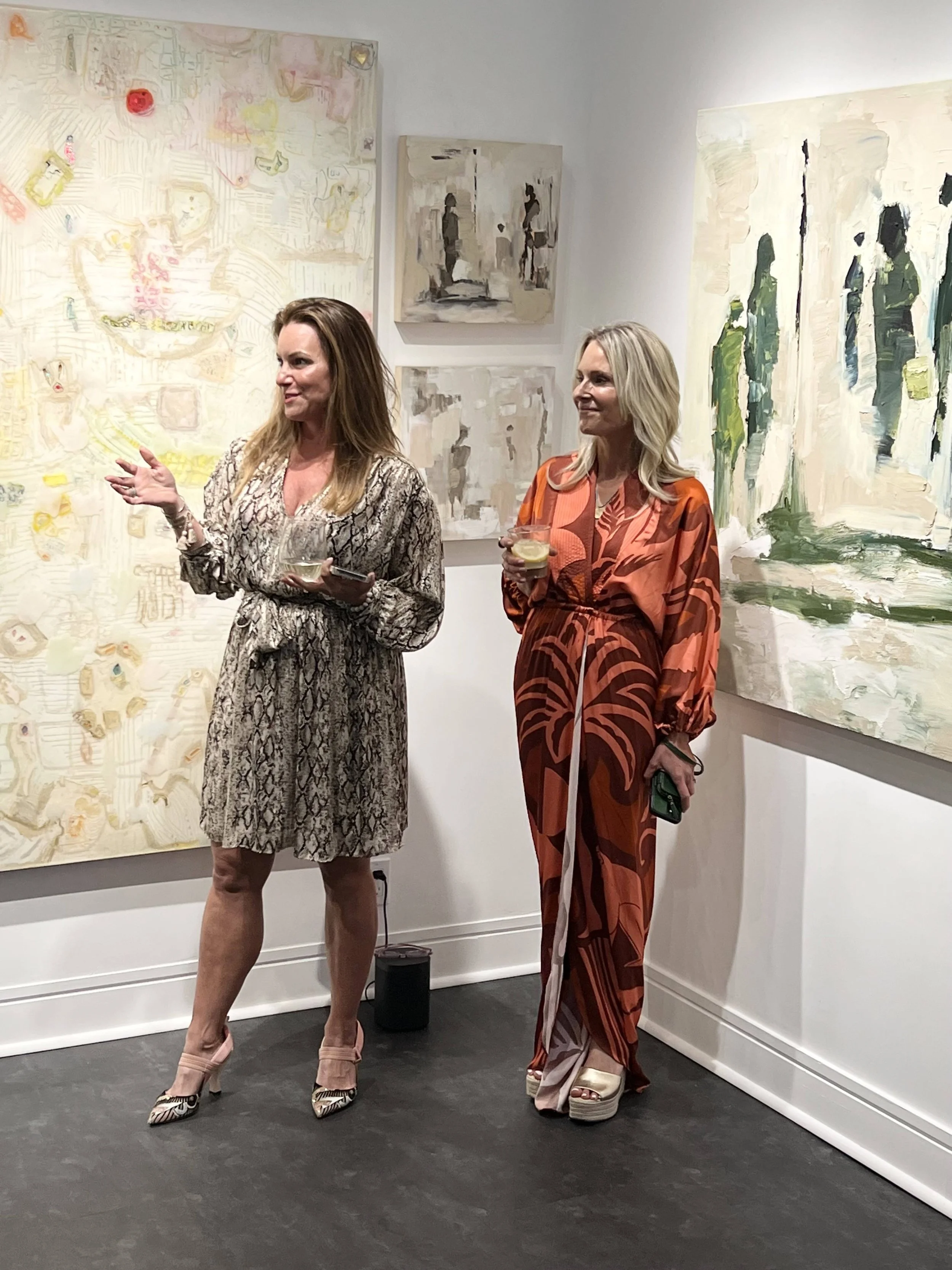 Exclusive art event and private reception at Monica Graham Fine Art in Carmel-by-the-Sea, featuring curated contemporary works and strategic advisory insights for modern collectors.