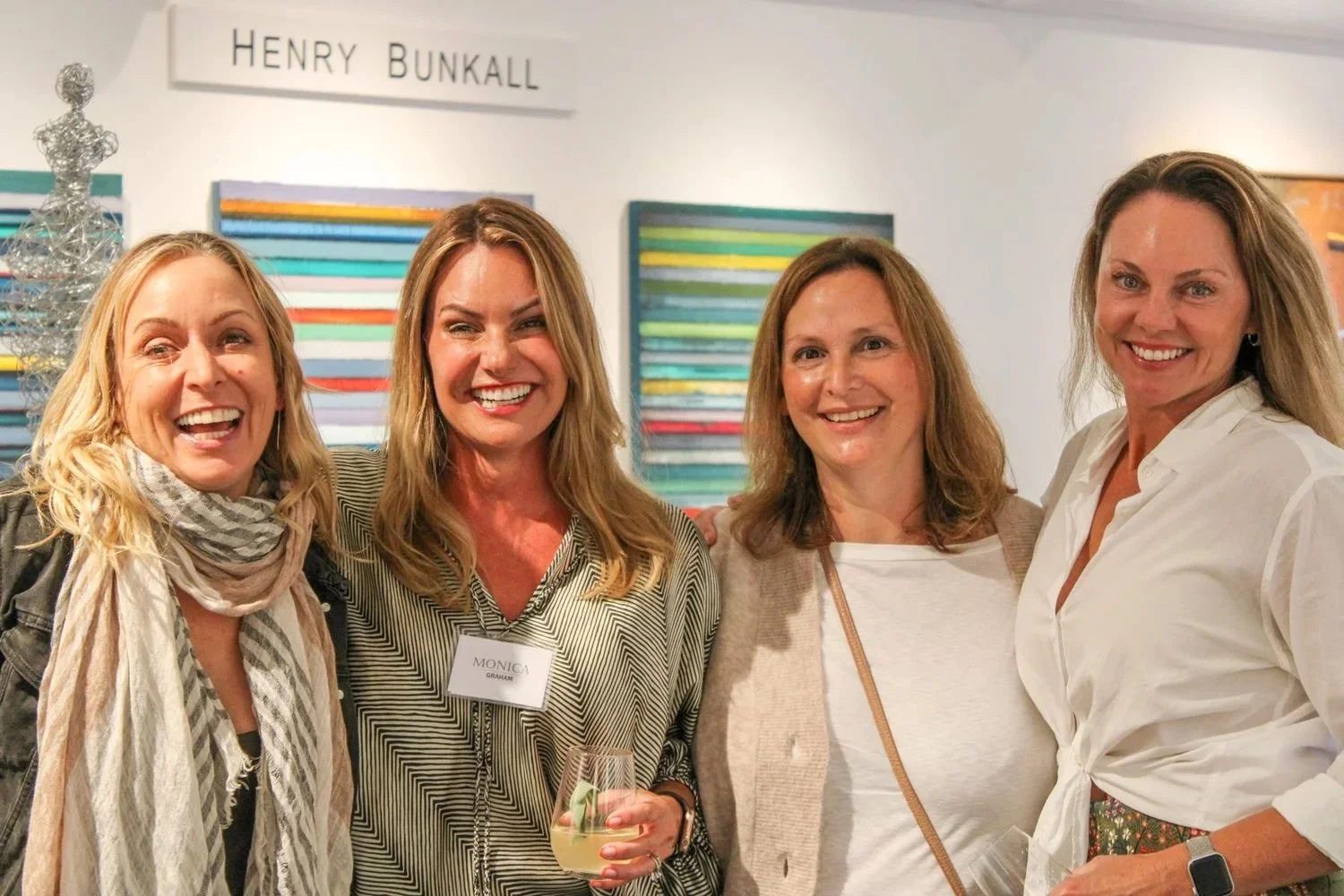Exclusive art event and private reception at Monica Graham Fine Art in Carmel-by-the-Sea, featuring curated contemporary works and strategic advisory insights for modern collectors.