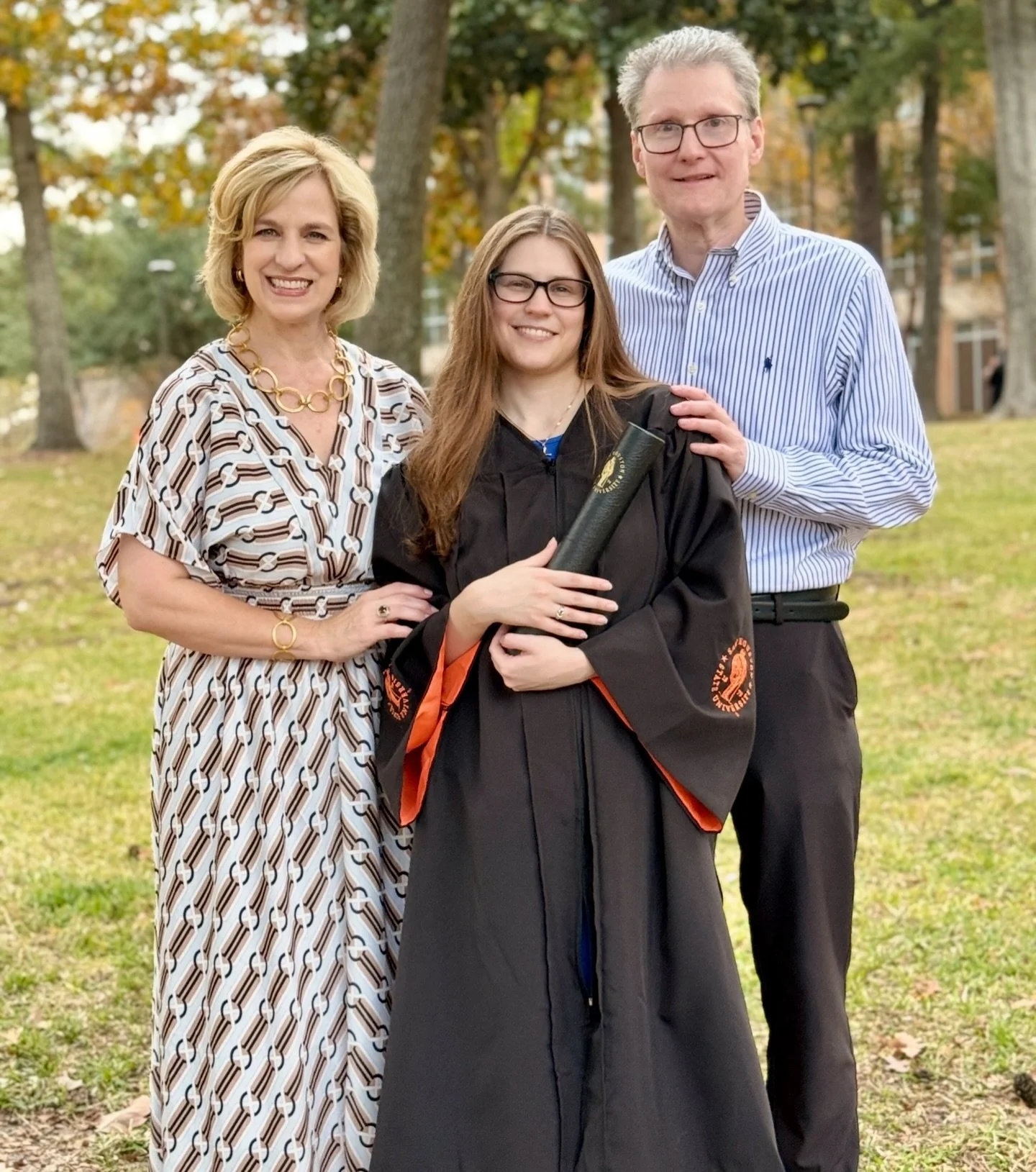 So proud of Mary Catherine&rsquo;s hard work and dedication! 🌟 SHSU graduate with a BBA in Human Resource Management 👩🏻&zwj;🎓💙🧡