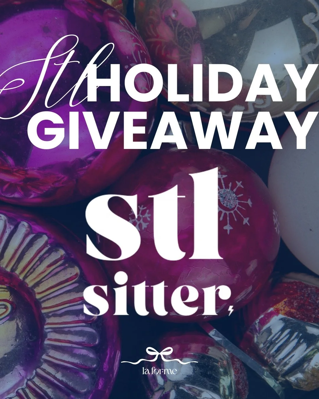 🎁 STL HOLIDAY GIVEAWAY - we know our community of busy parents is going to love today&rsquo;s giveaway with @stl_sitter

STL Sitter is an incredible local resource for families and they are to giftiing one lucky winner a one-year STL Sitter membersh