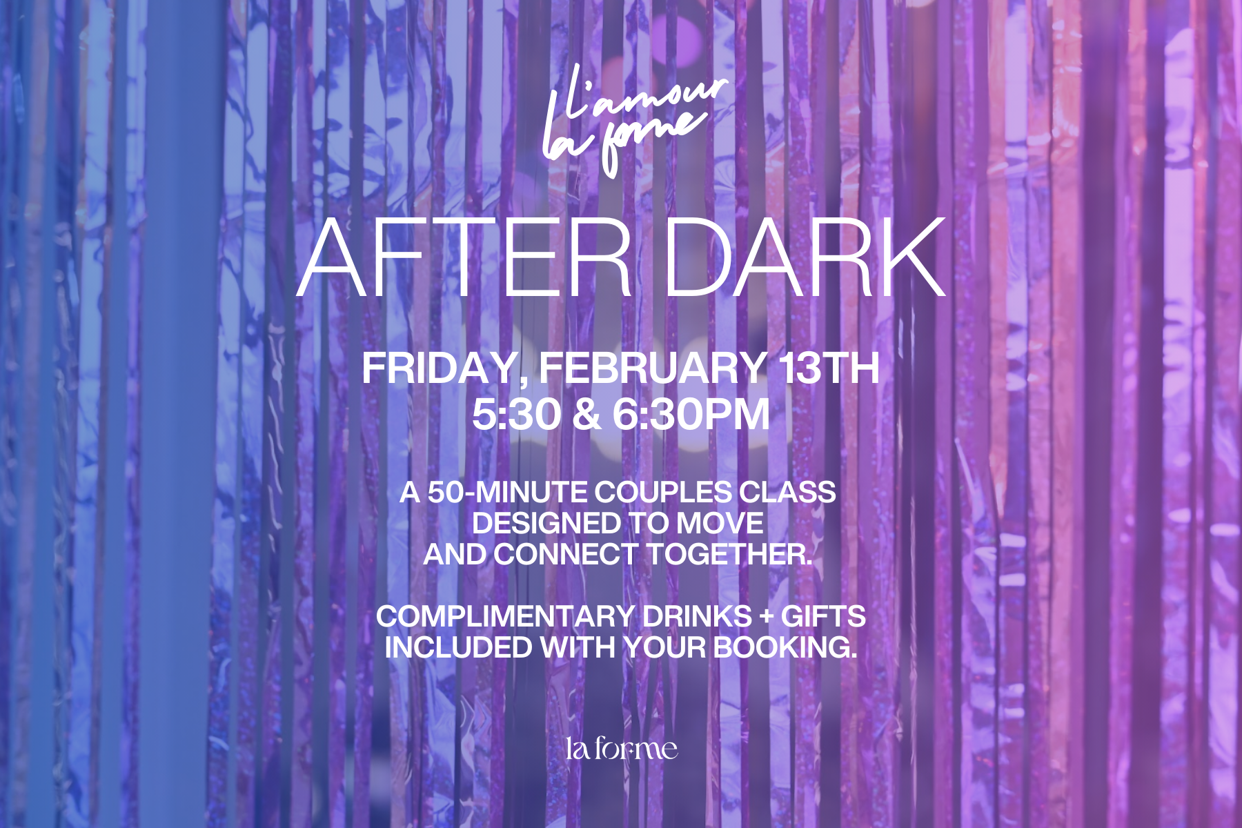 La Forme After Dark: Reformer for Two