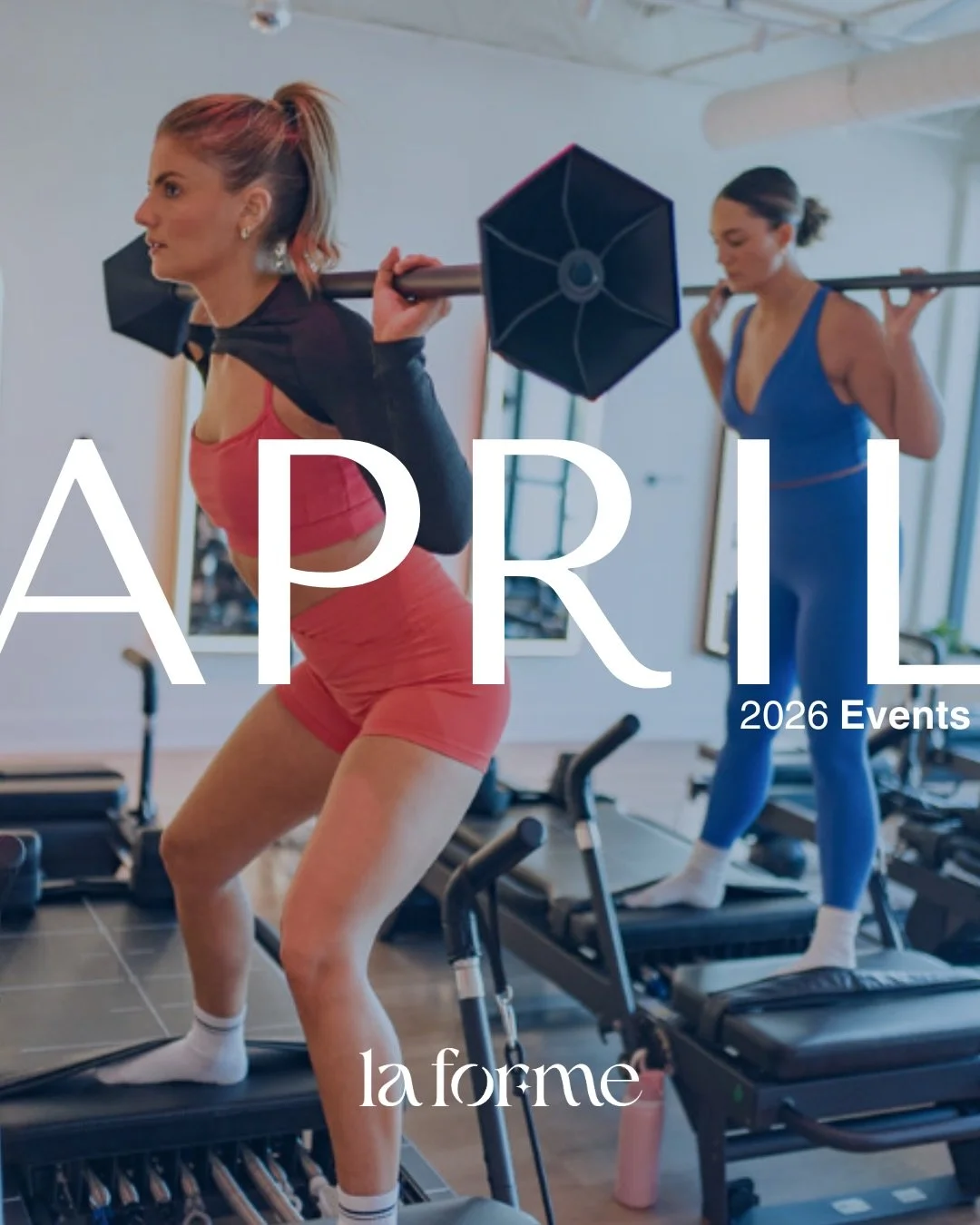 Ready to PLAY this April? We have an amazing pop-up schedule for you this month + a La Forme After Dark! And a new community partner for our Give Back mission!

Saturday, April 4 &bull; 8am&ndash;12pm 🥗 @fit_flavors_stl is popping up at La Forme! Fr