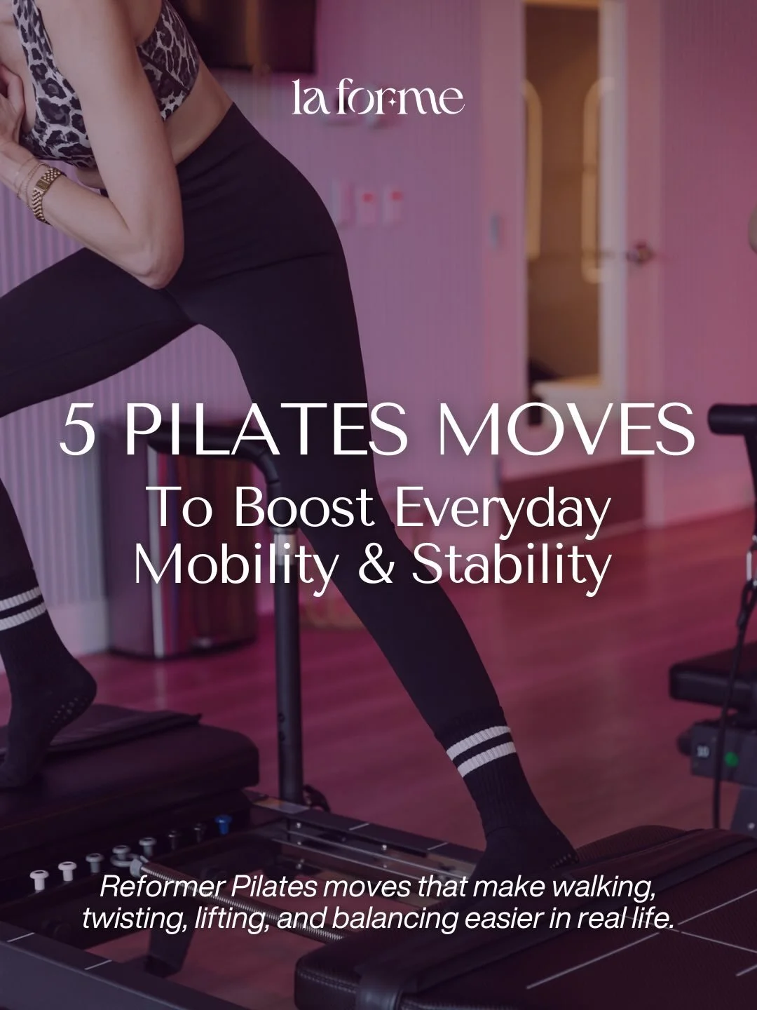 Your future self called. She wants you to start doing these 5 moves. 🍑

These reformer Pilates moves aren&rsquo;t just exercise for exercise&rsquo;s sake - they&rsquo;re training you for life.

1️⃣ Side-lying Leg Sweeps strengthen your glutes and hi