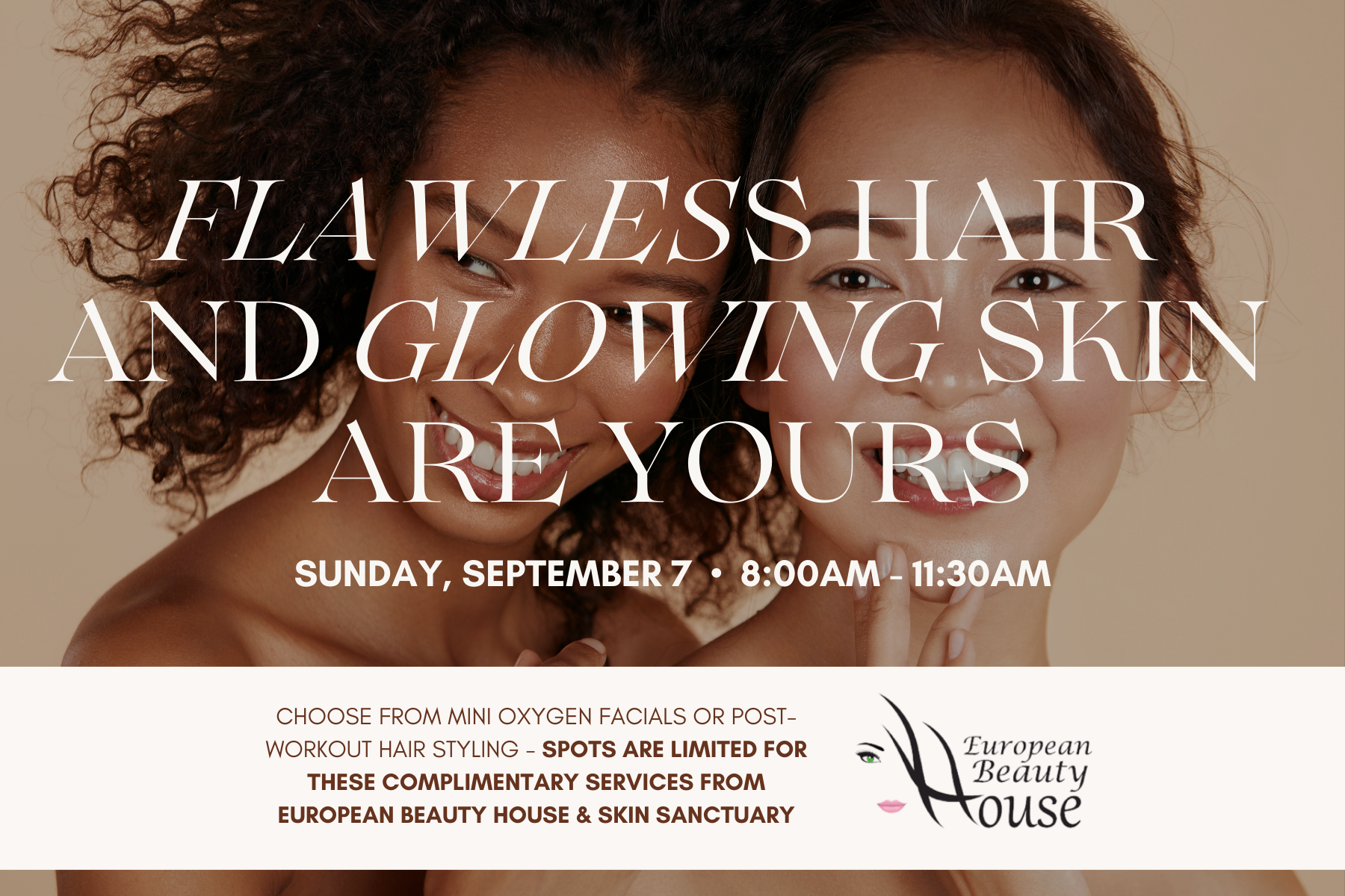 Mini-facials, Hand Treatments, and Hairstyles with European Beauty House