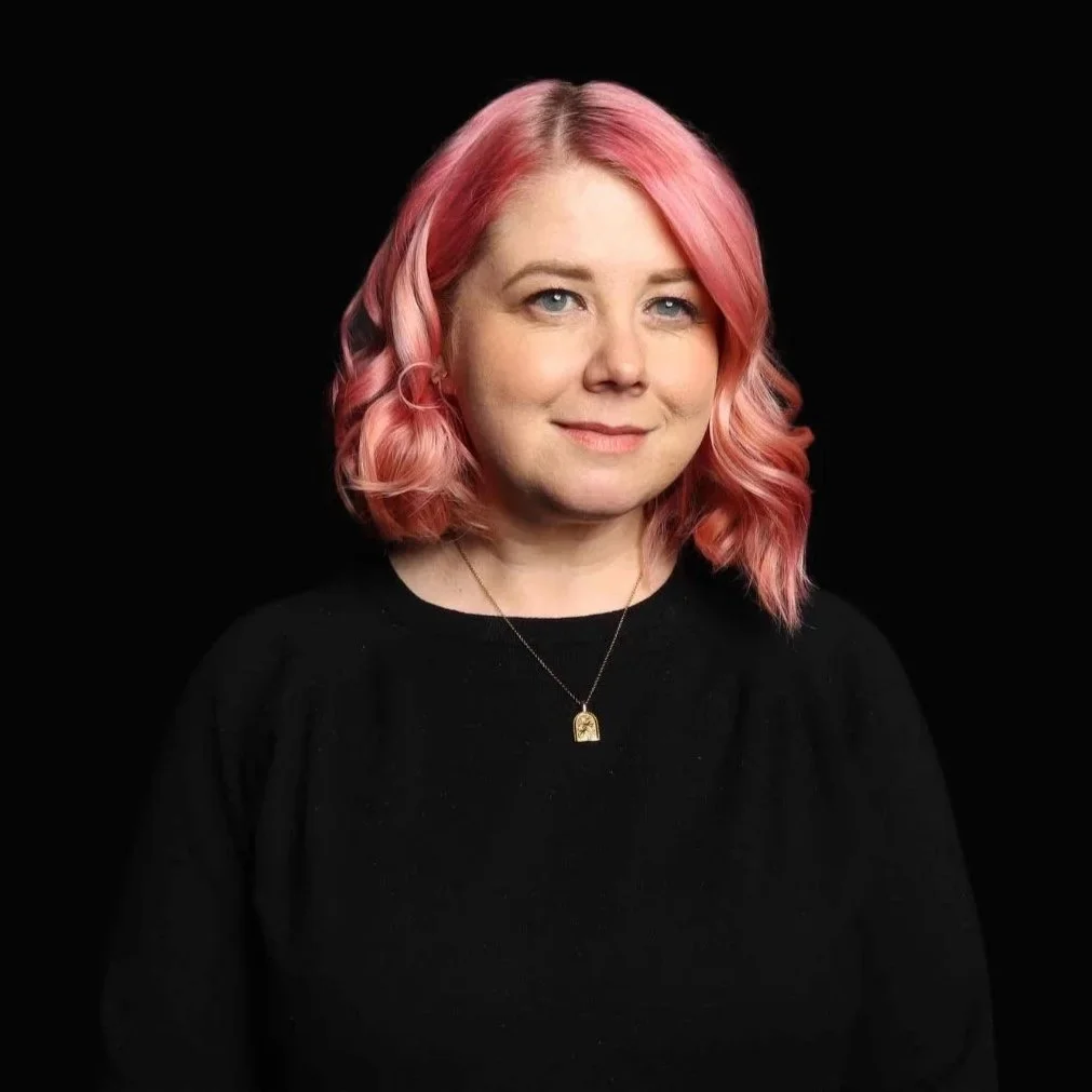 Memphis Headshot Booth Woman with Pink Hair