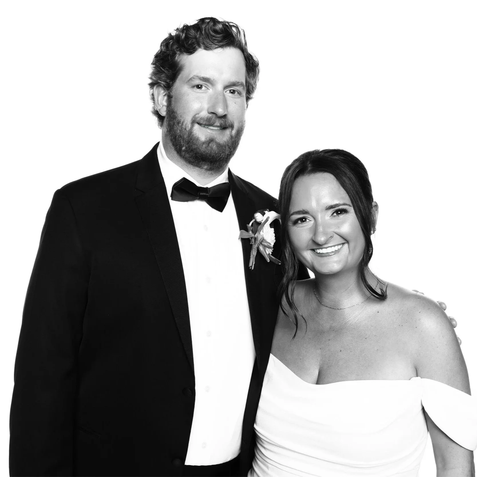 Memphis Photo Booth Glam Studio Bride and Groom