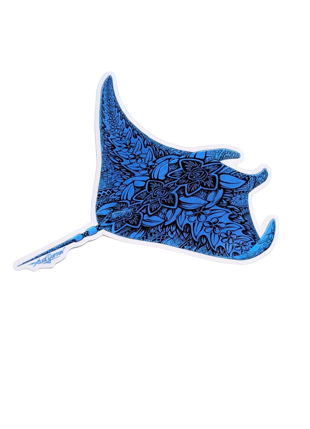 Manta Ray Sticker