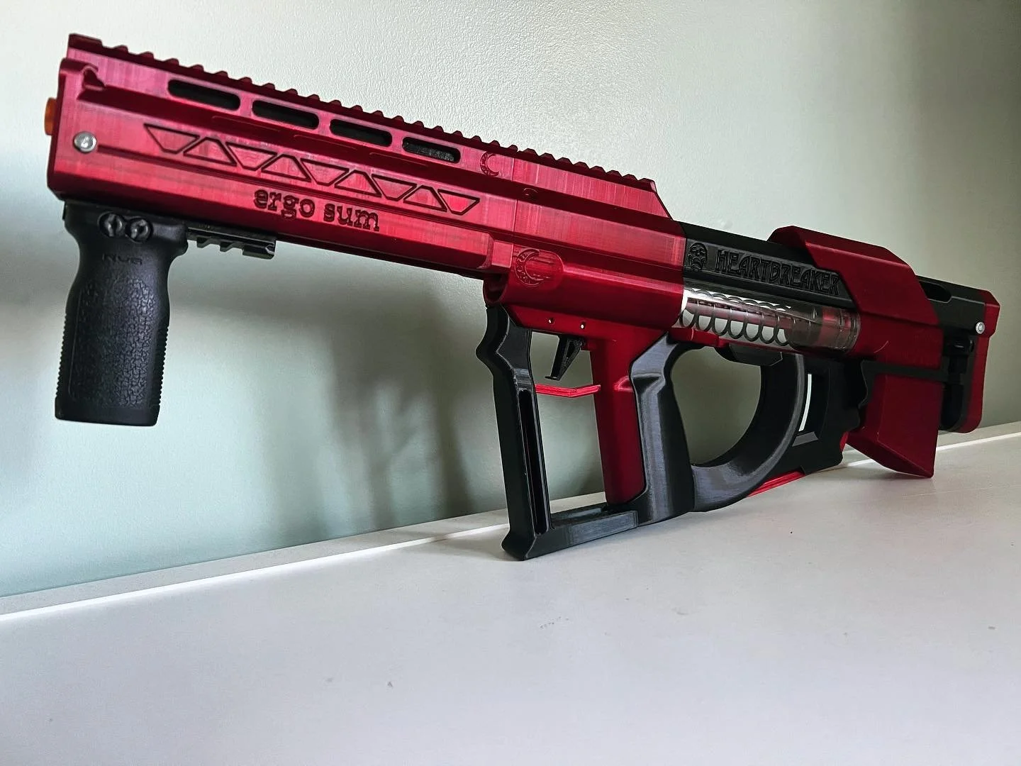 Midnight Blasters Custom Lynx 2.1 headed down under 🇦🇺 #orionblasterslynx #midnightblasters #nerf #nerfmods #3dprinting #blastertag #crealitycr6se