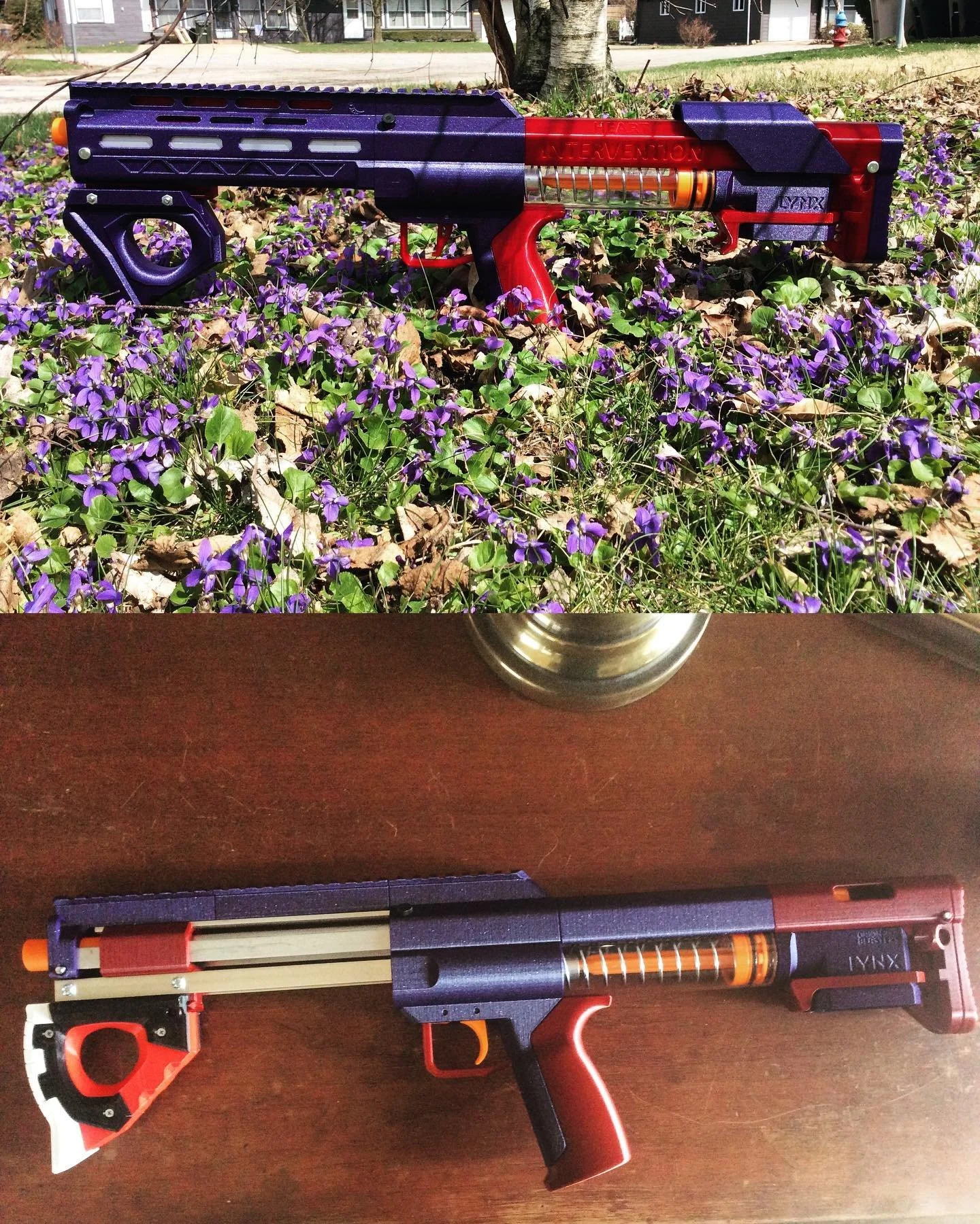 &hearts;️ An OutOfDarts Lynx getting the Lynx 2.1 🌘MidnightBlasters 🌒update #orionblasterslynx #midnightblasters #3dprinting #nerfmods #nerf #blastertag