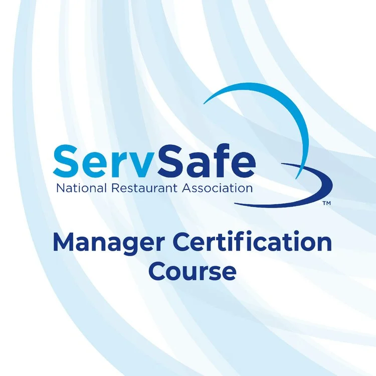 Servsafe Manager class + Exam in 2 parts