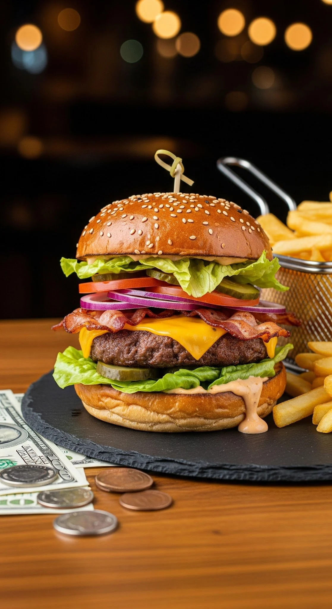 Food is the product for sale