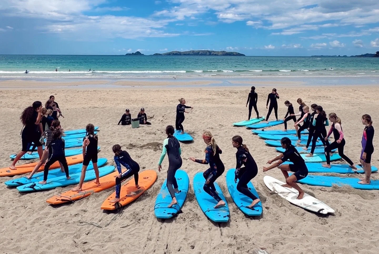 🏄 The Best Day of Their Term
Give your students a day (or term!) they&rsquo;ll never forget 💛 With expert coaching, quality equipment, and a strong kaupapa around confidence and connection, our surf programmes are a perfect fit for schools across A