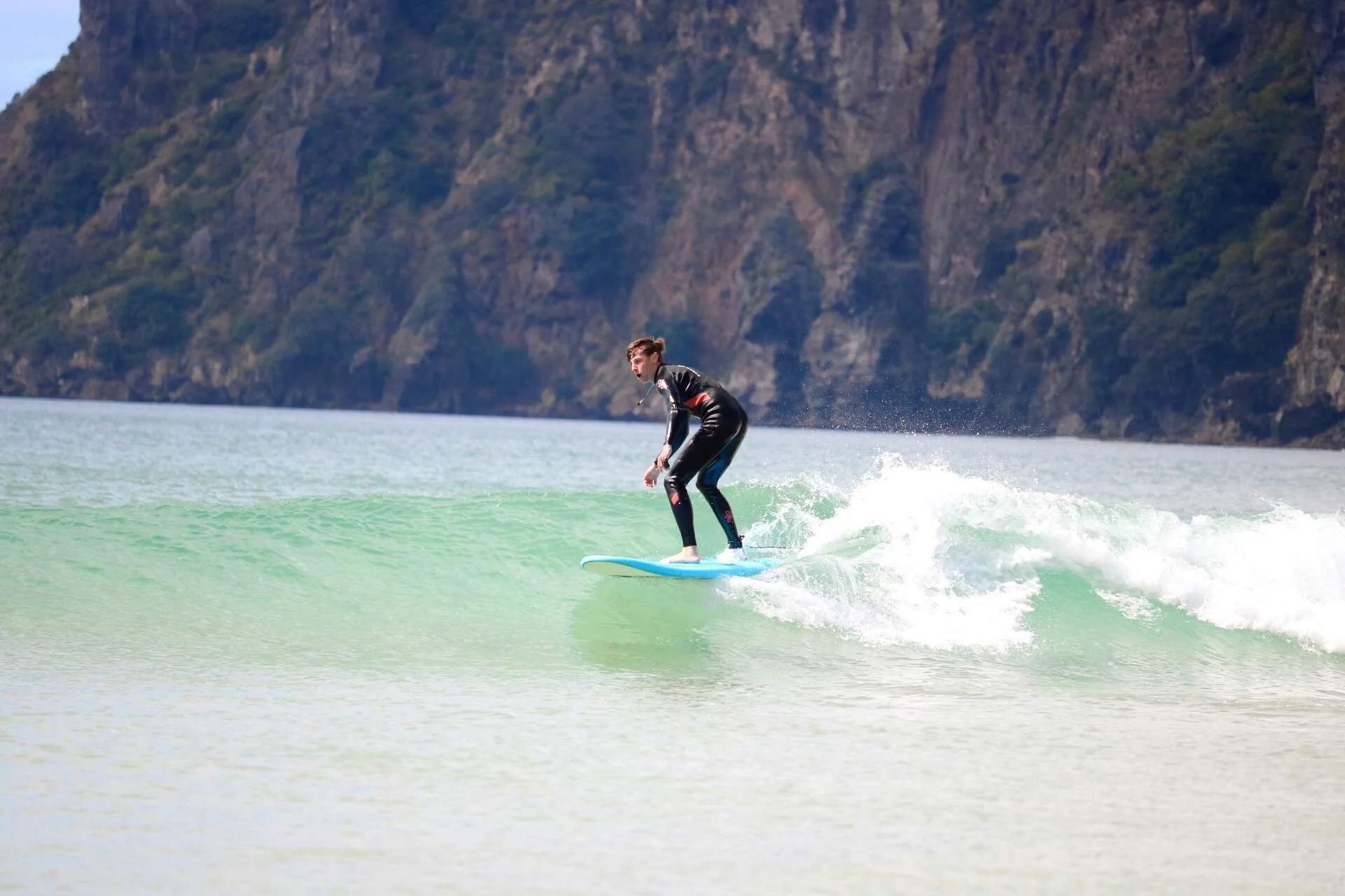 Sky's Surf School Student Surf Trip Northland NZ