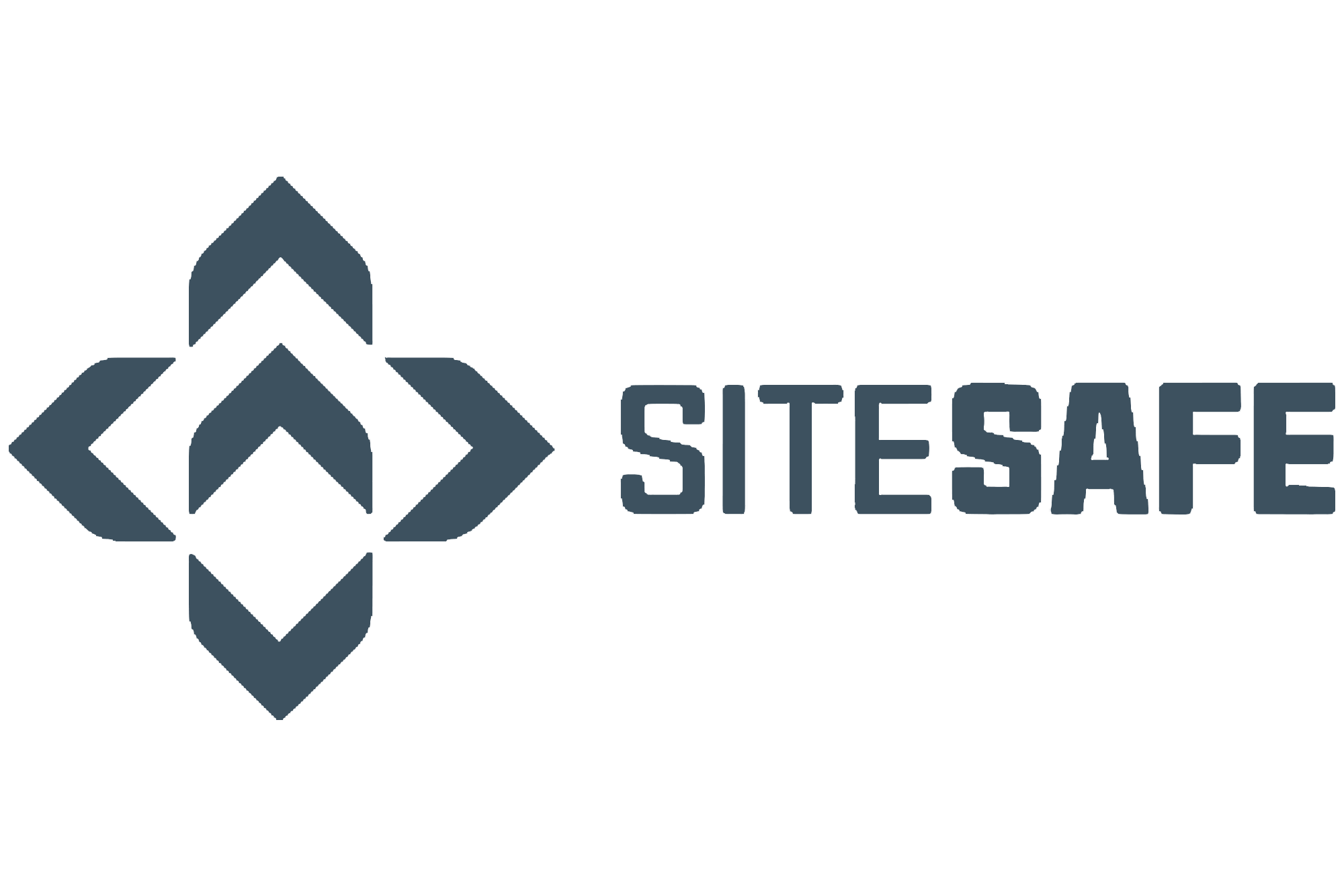 SITESAFE logo with geometric design and the word 'SITESAFE' in bold letters.
