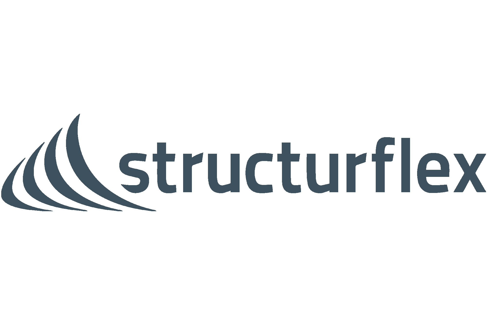 The StructuralFlex logo with stylized wave design above the company name.
