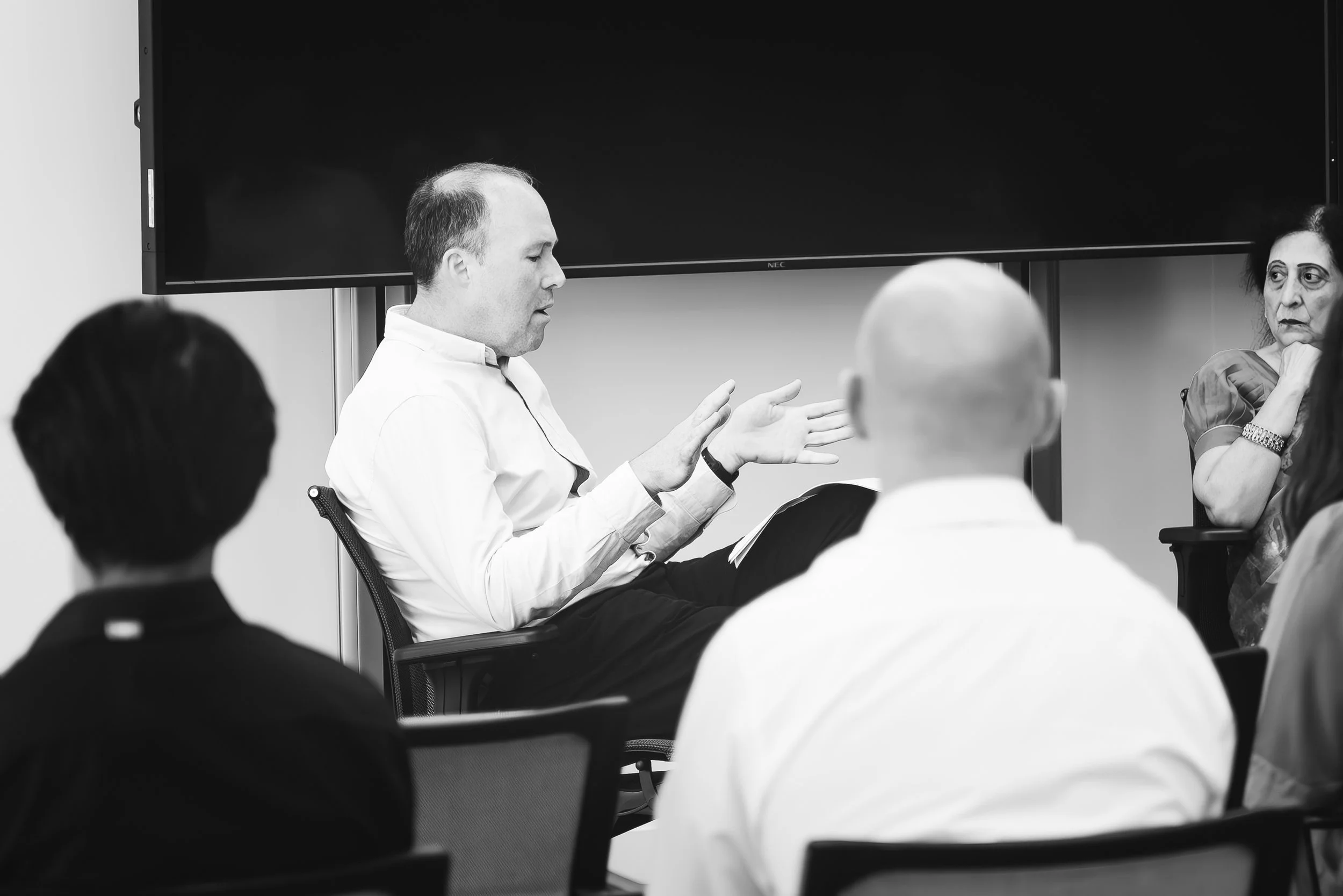 David Barnes, Head of HSBC UK Internal Audit, serving as the Embrace Executive Sponsor.