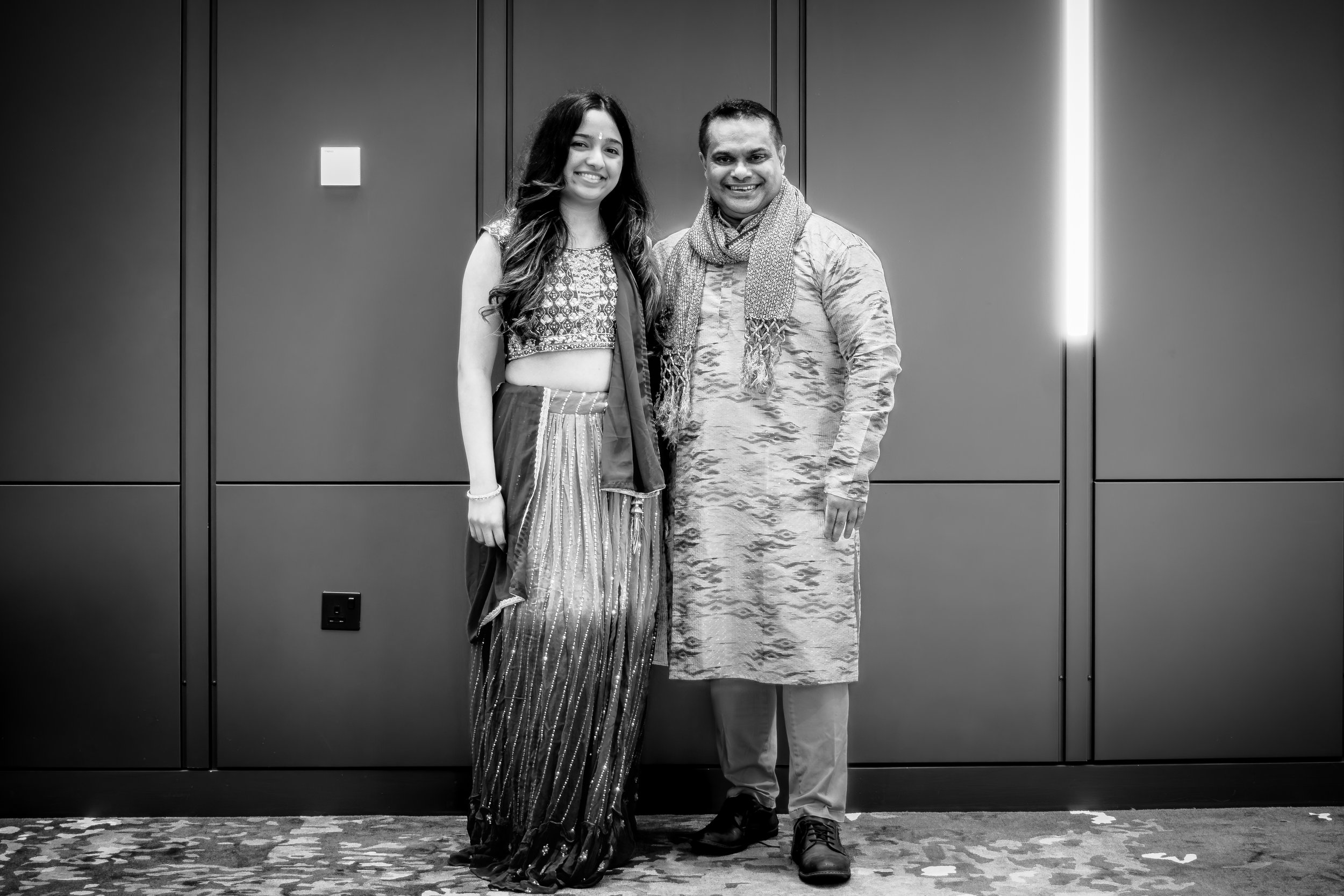 HSBC stakeholders Kabir Alam and Meha Bhindi together as HSBC - South Asian Heritage Month event Hosts.