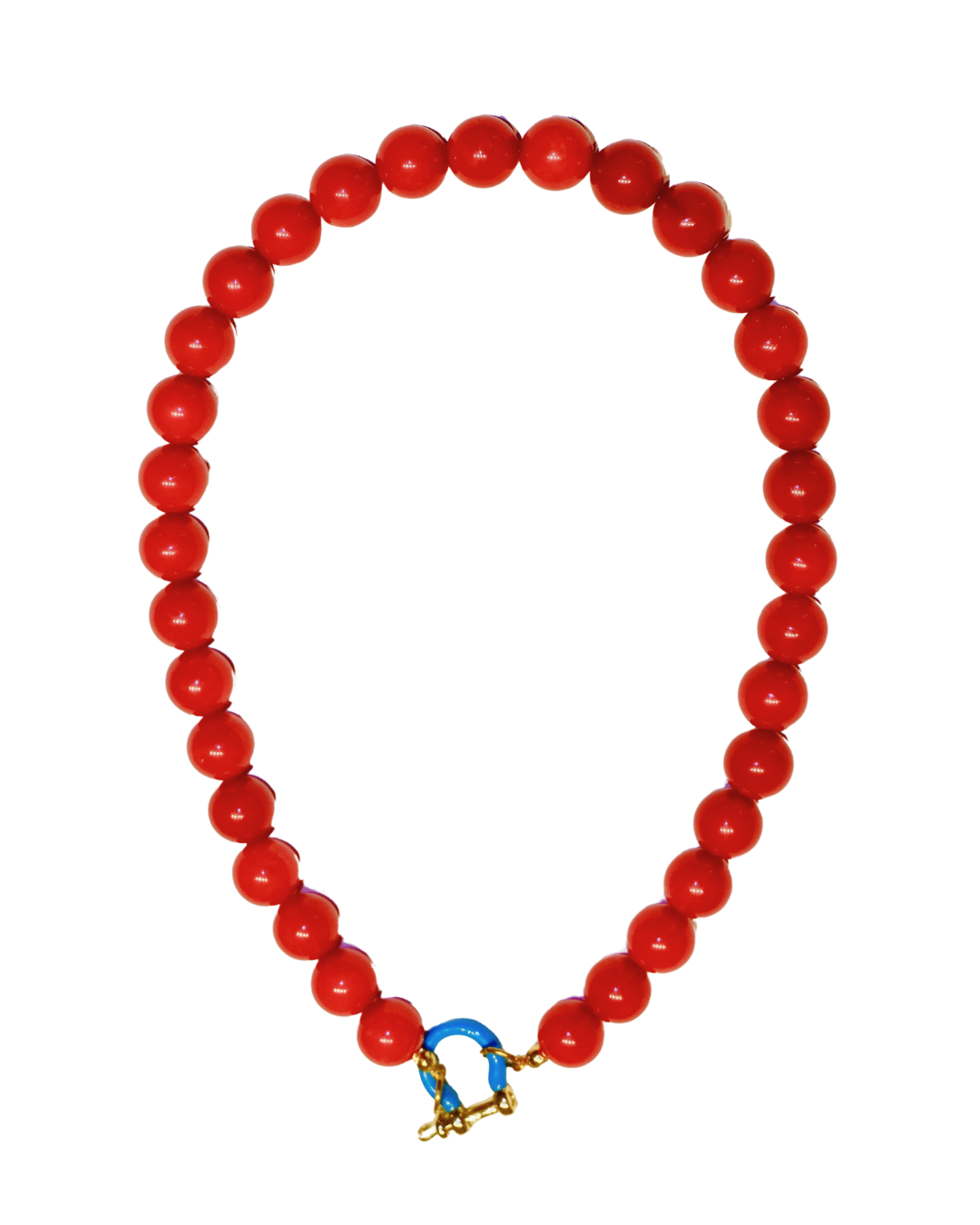 Red Bubble Necklace