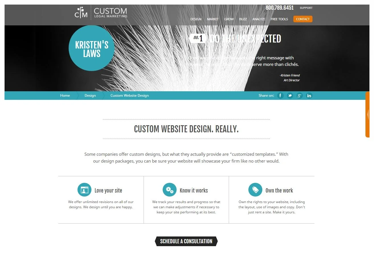 CUSTOM LEGAL MARKETING