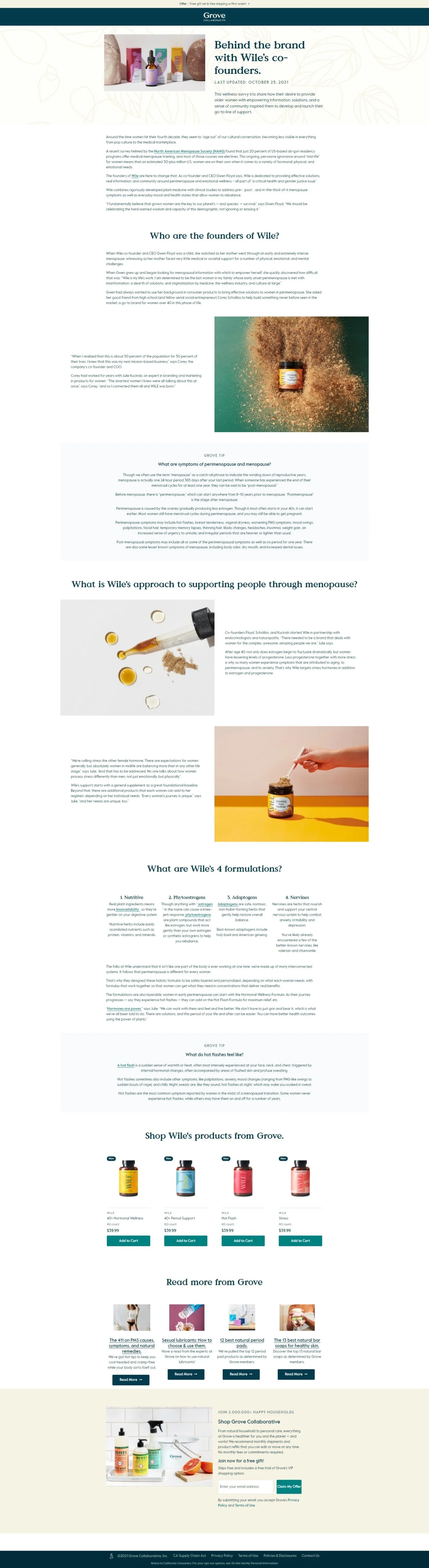 Behind the Brand: Wile