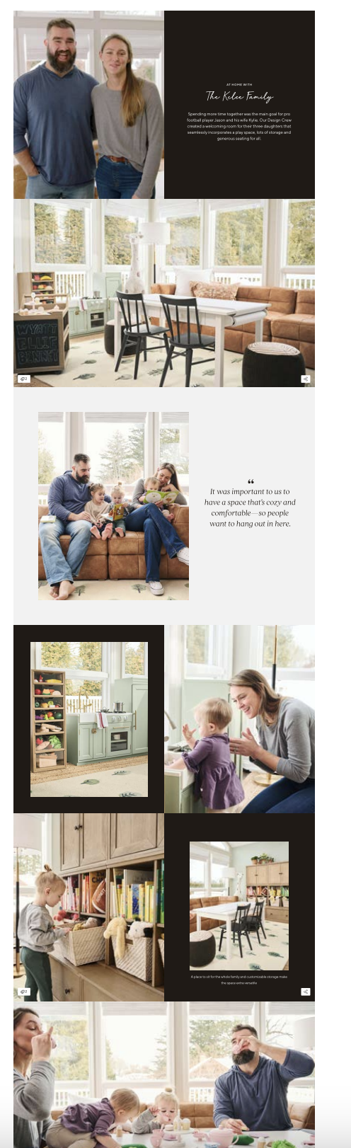 The Kelce Family for PBK