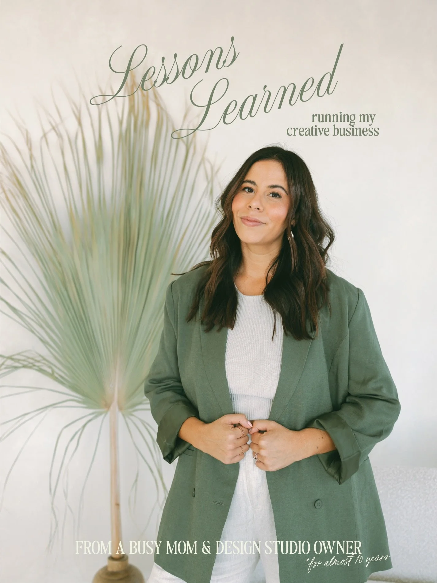 Reflecting on some major lessons learned from nearly 10 years of running a creative business. 

These lessons are the ones I come back to time and time again that help me grow my business and grow as an owner &amp; founder. 

Put people first, be int