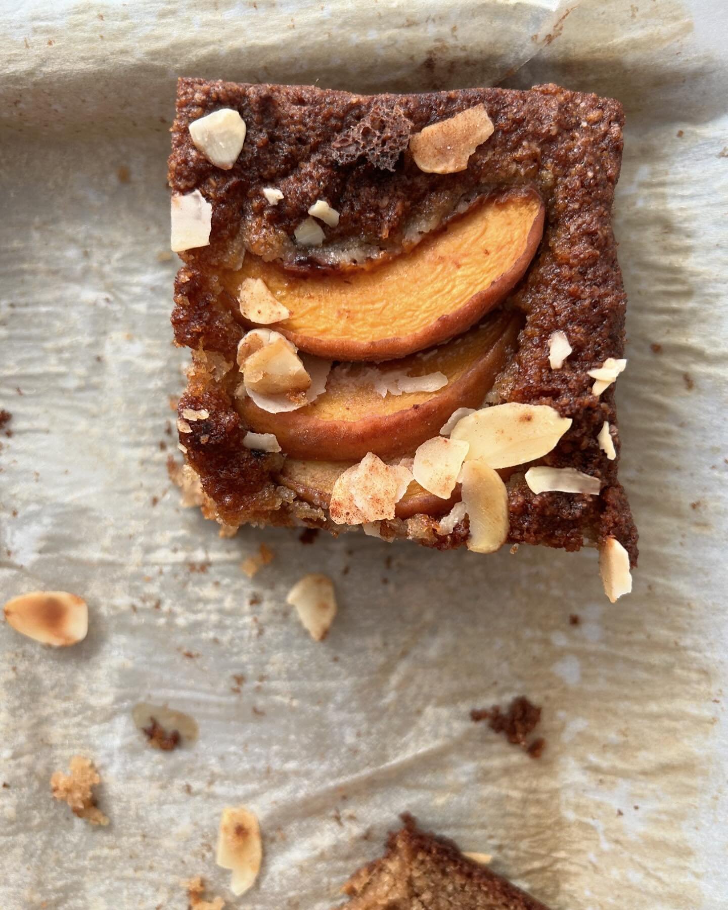 Seasonal favorite&hellip;. Olive oil Peach cake