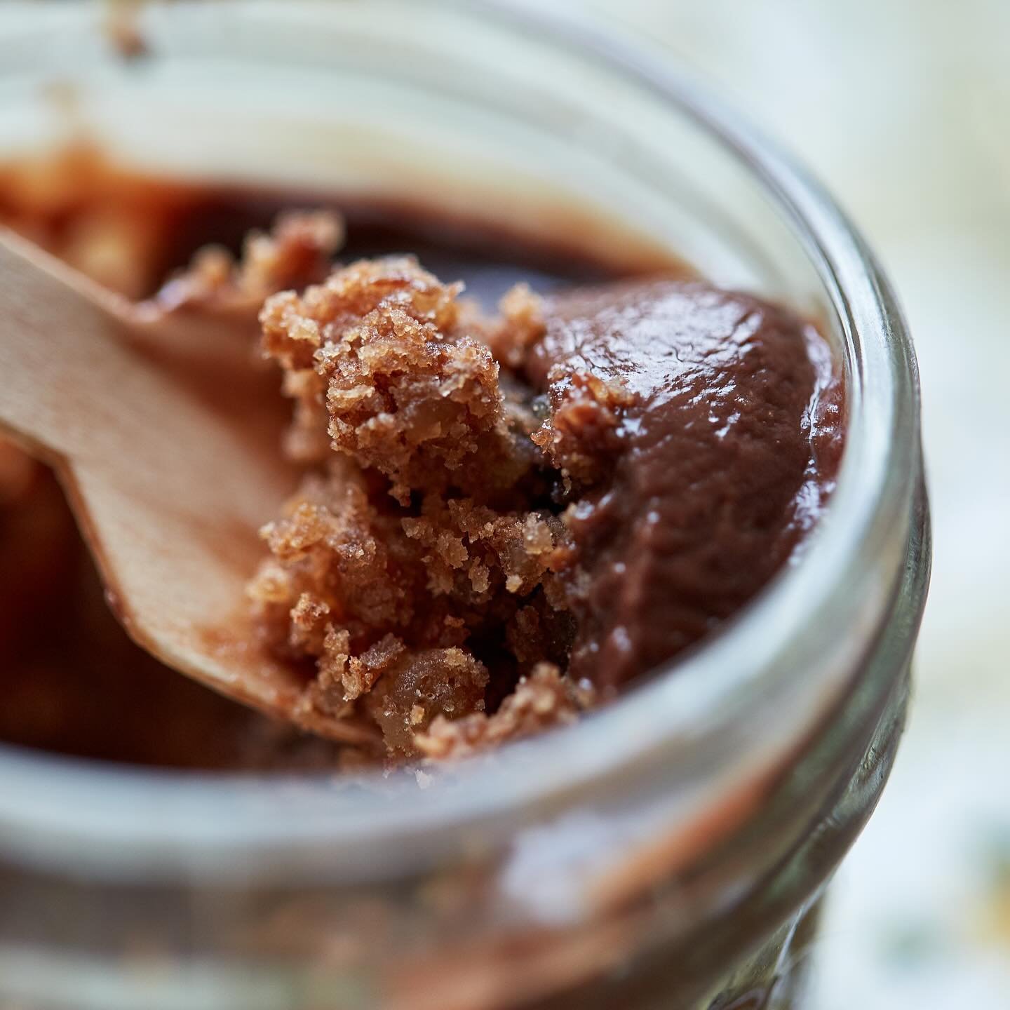 Walnut cake with Chocolate Cashew Probiotic icing&hellip;..in a jar or by the slice&hellip; either one is very nice&hellip;