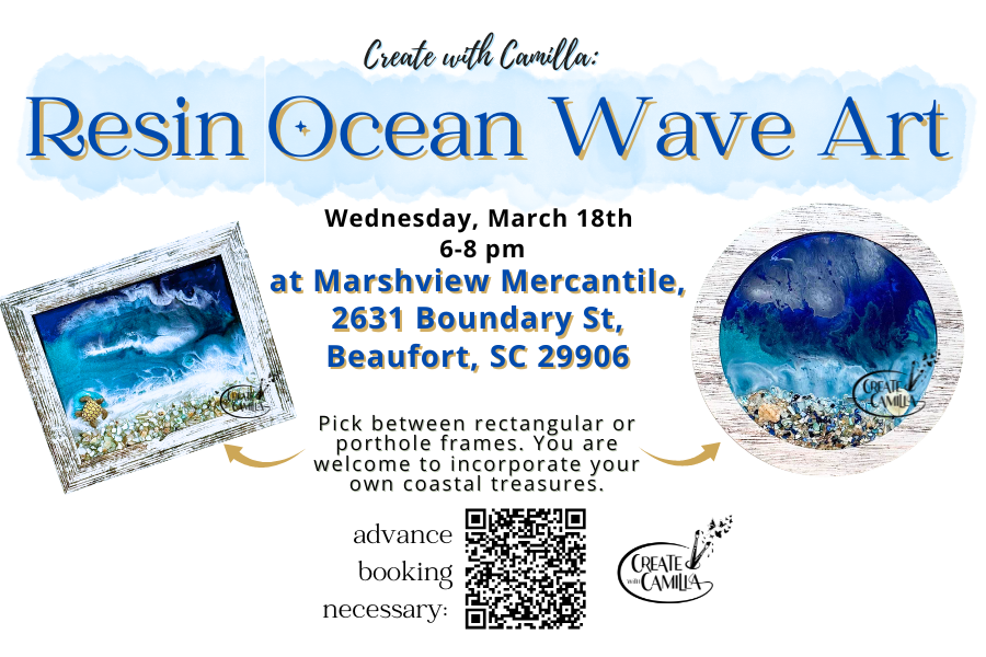 Ocean Wave Resin Art