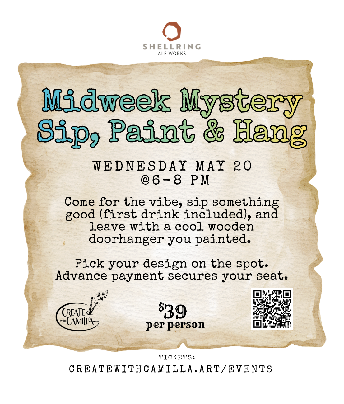 Mystery Paint, Sip & Hang