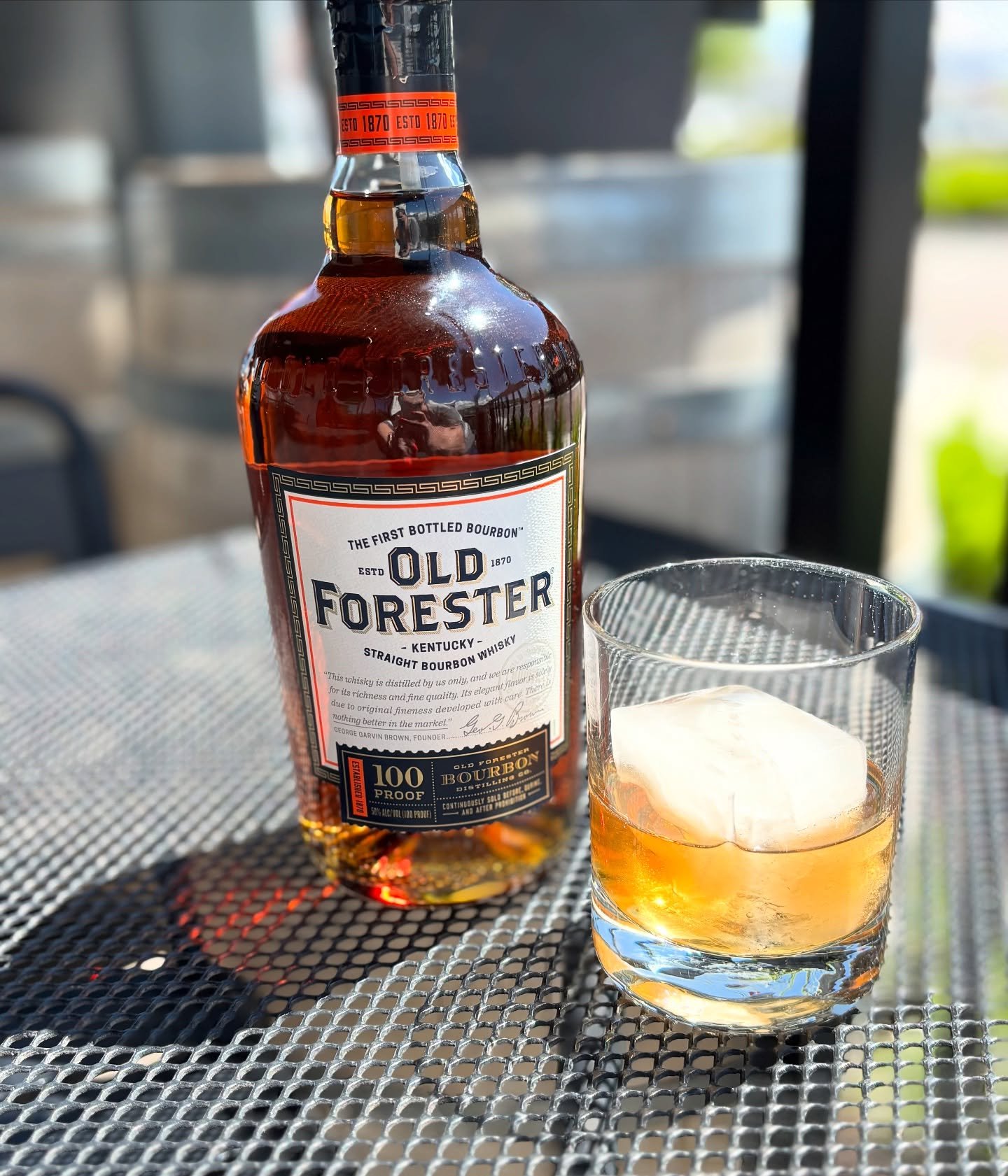 Meet our May Whiskey of the Month: Old Forester 100 Proof 🥃
A bartender favorite and a true tribute to George Garvin Brown’s legacy, this bourbon is bold, complex, and full of character. With aromas of sweet coffee, chocolate and flavors of r