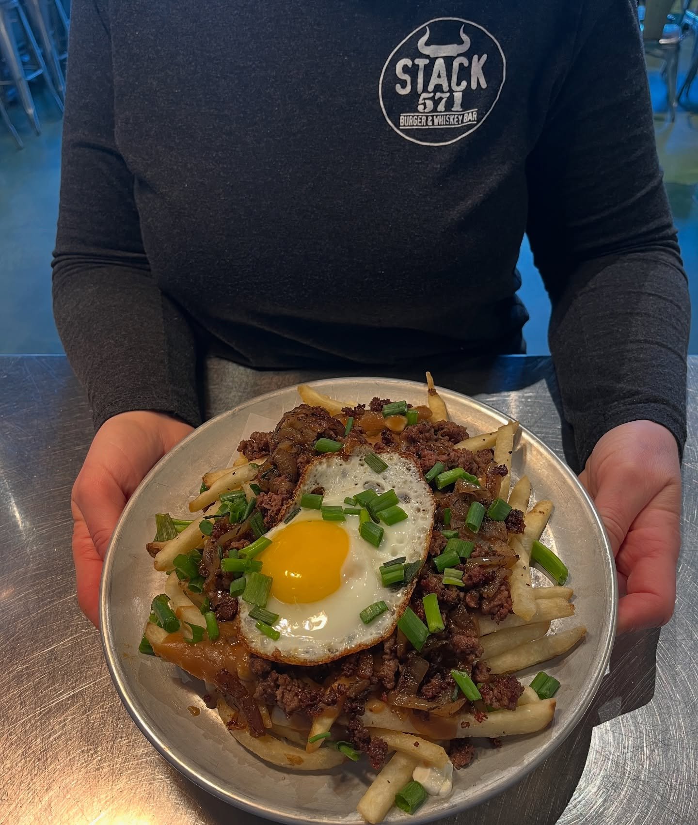 We heard you were planning to celebrate National French Fry Day with regular, boring fries. 😬🍟
...OR you could do it with our Loco Moco Fries & Gorgonzola Waffle Fries. We’re just saying.
#nationalfrenchfryday
