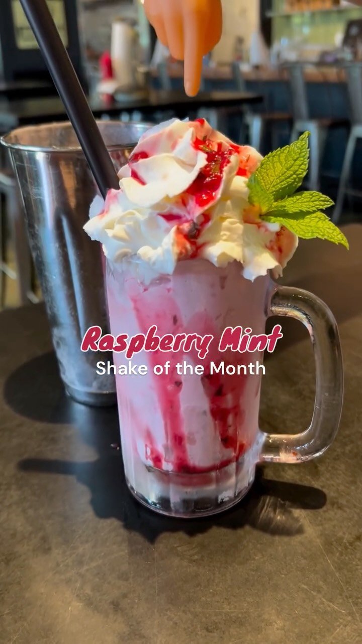 Tiny hand, BIG approval. 🤚✅
Fresh raspberries + mint = your new, favorite summer treat. Try our July Shake of the Month it before it’s gone! 🍦☀️
#ShakeoftheMonth #Raspberries #Mint #Milkshake #slcfoodie #utahfood #utahmoms #utahlocal #visit
