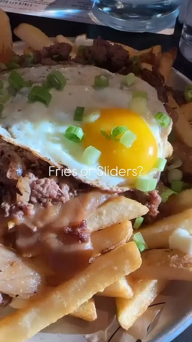 What are you getting? Loco Moco Fries or our Sliders?
🍔🍟
📸: @hungrytiff
#tacomafoodie #seattlefoodie #locomoco #portlandfoodie #slcfoodie