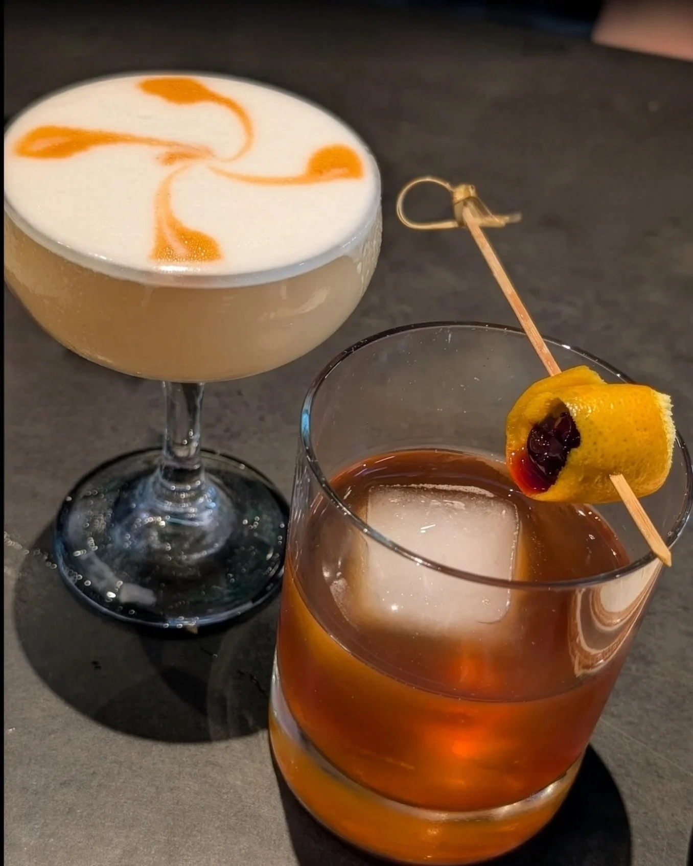 Turn Mondays into Fun-days. 🥃 

#whiskeysour #oldfashioned #mondays