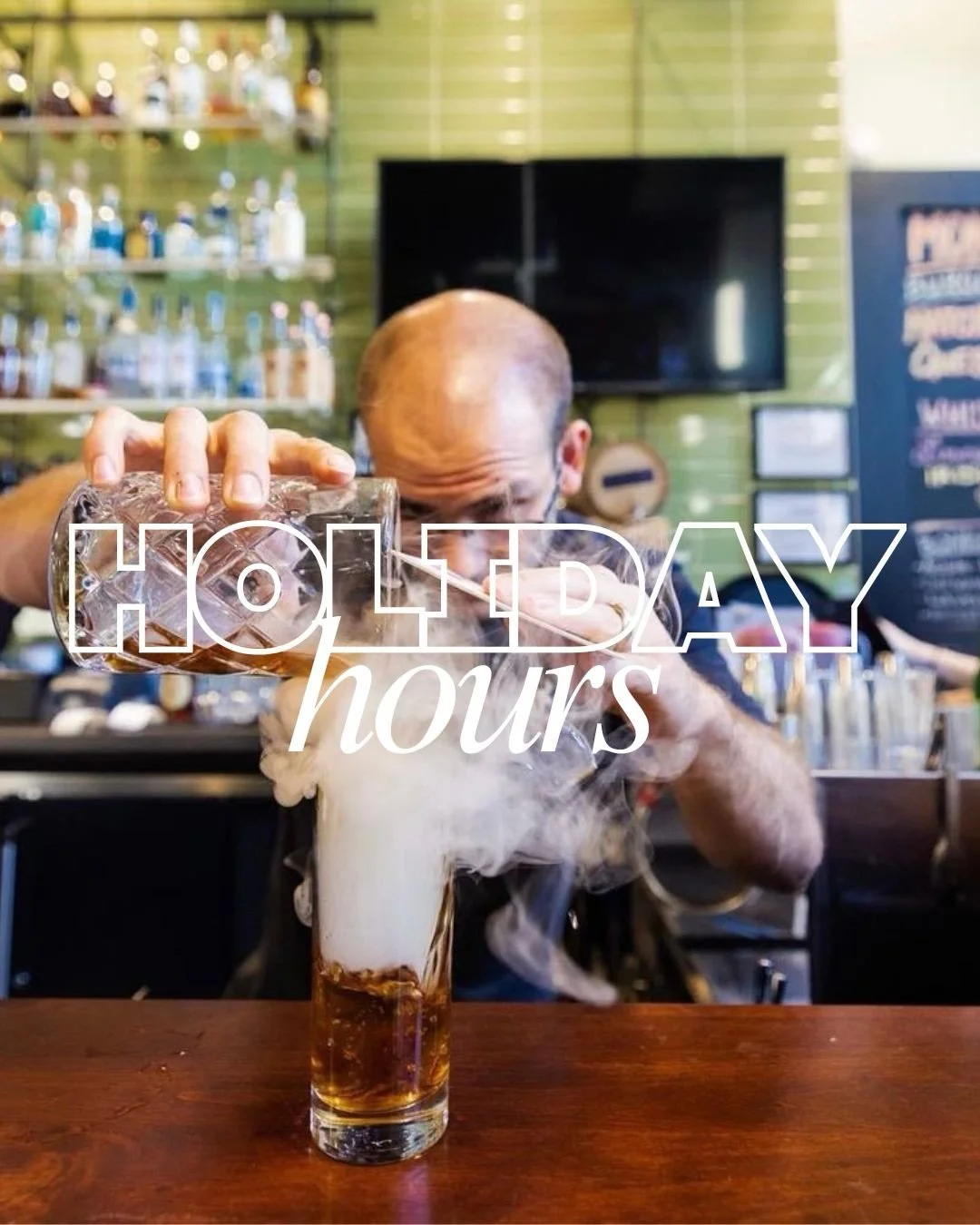 🚨 Holiday Hours! We will be closing a little early at 8 pm on Christmas Eve, taking a full day off on Christmas Day for our staff to enjoy the holidays with loved ones, and keeping things business as usual on New Year&rsquo;s Eve &amp; New Year&rsqu