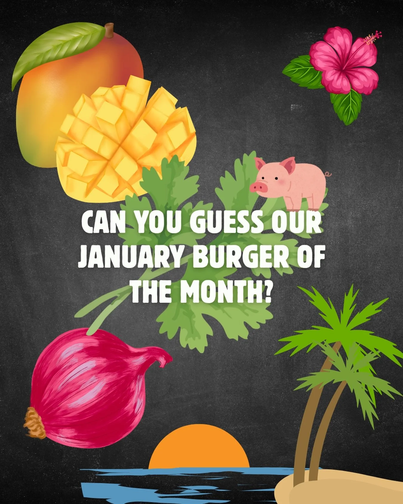 Who says you can&rsquo;t take a tropical vacation in January? Stack 571 is about to feel like an island getaway 🌴🔥

#January #burgerofthemonth