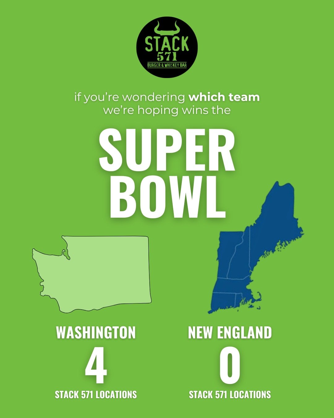 Yeah, pretty obvious choice there. 😎

If you need any catering for your Super Bowl party, we&rsquo;ve got ALL the perfect appetizers for the game.

🏈PORK BELLY SLIDERS
Ginger soy glazed pork belly, sriracha mayo, pickled cucumber, shaved jalape&nti