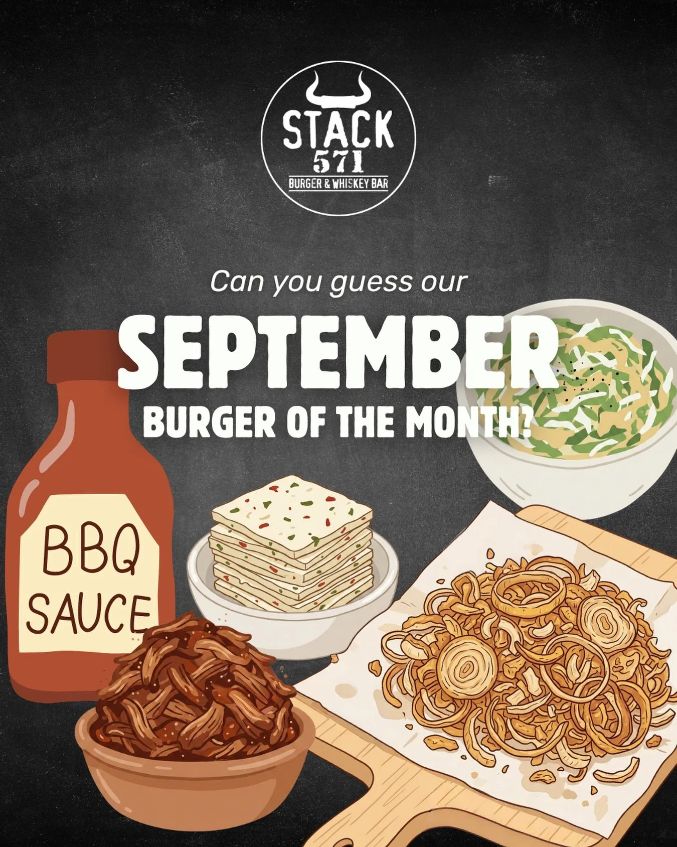 It&rsquo;s the comeback you&rsquo;ve all been waiting for 👏

We always get asked when this one is coming back. Can you guess September&rsquo;s Burger of the Month? 🍔 🔍 👀 🕵️&zwj;♀️