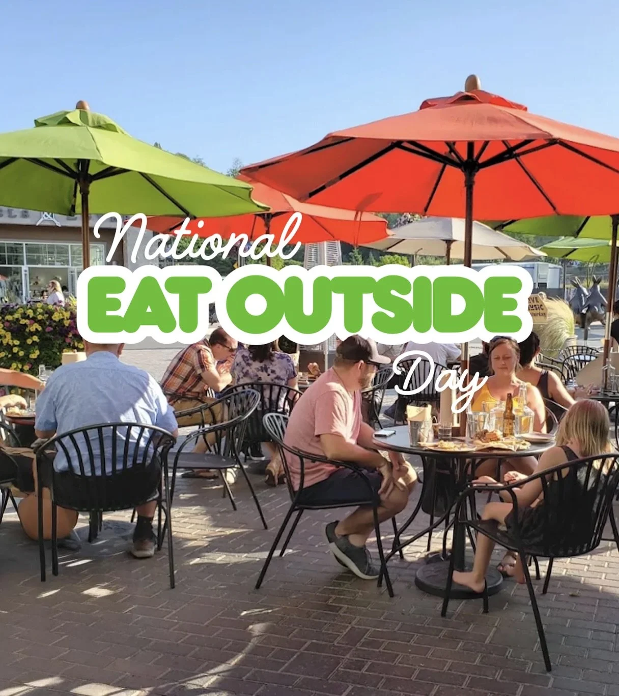 Burgers taste better with a little sunshine on &lsquo;em. ☀️🍔 It&rsquo;s National Eat Outside Day &mdash; grab a table on the patio! 🥃

.
.
.

#stack571 #nationaleatoutsideday #patiovibes #tacomawa #rustonway