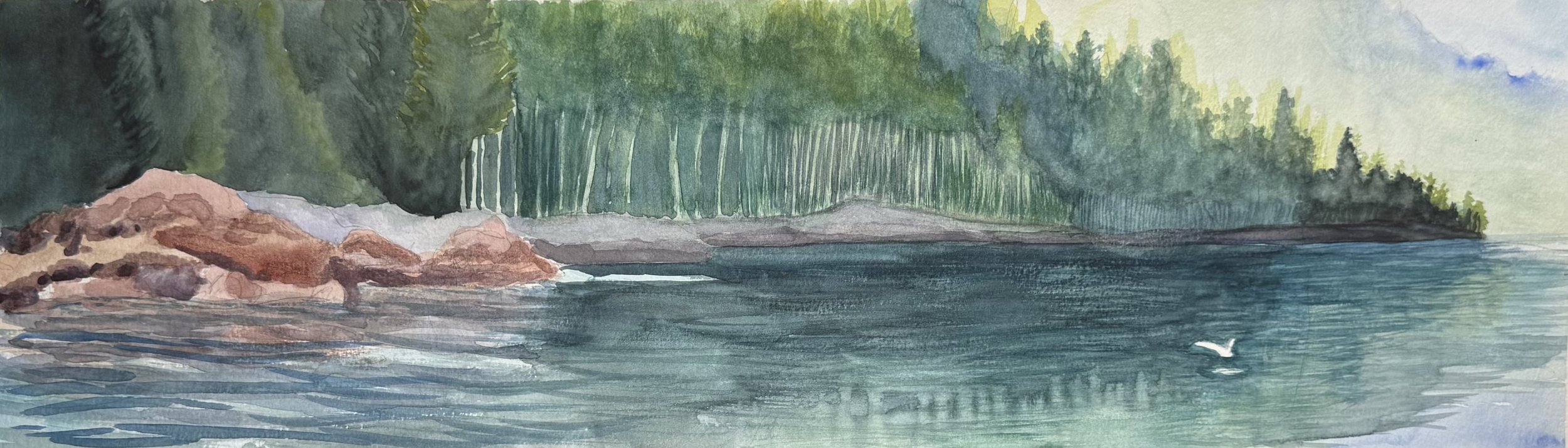 Quiet Rocky Shore