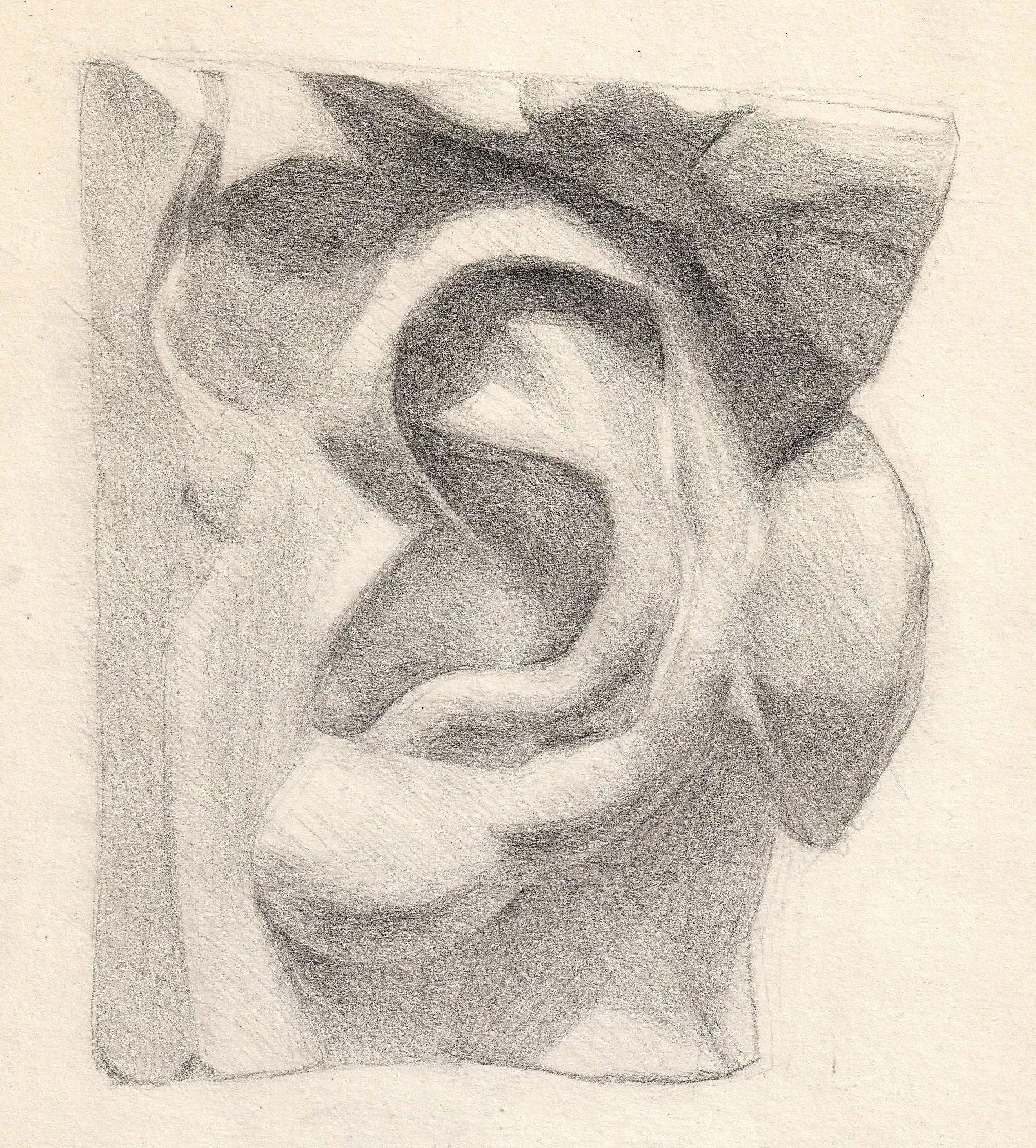 Cast Drawing 5X7"