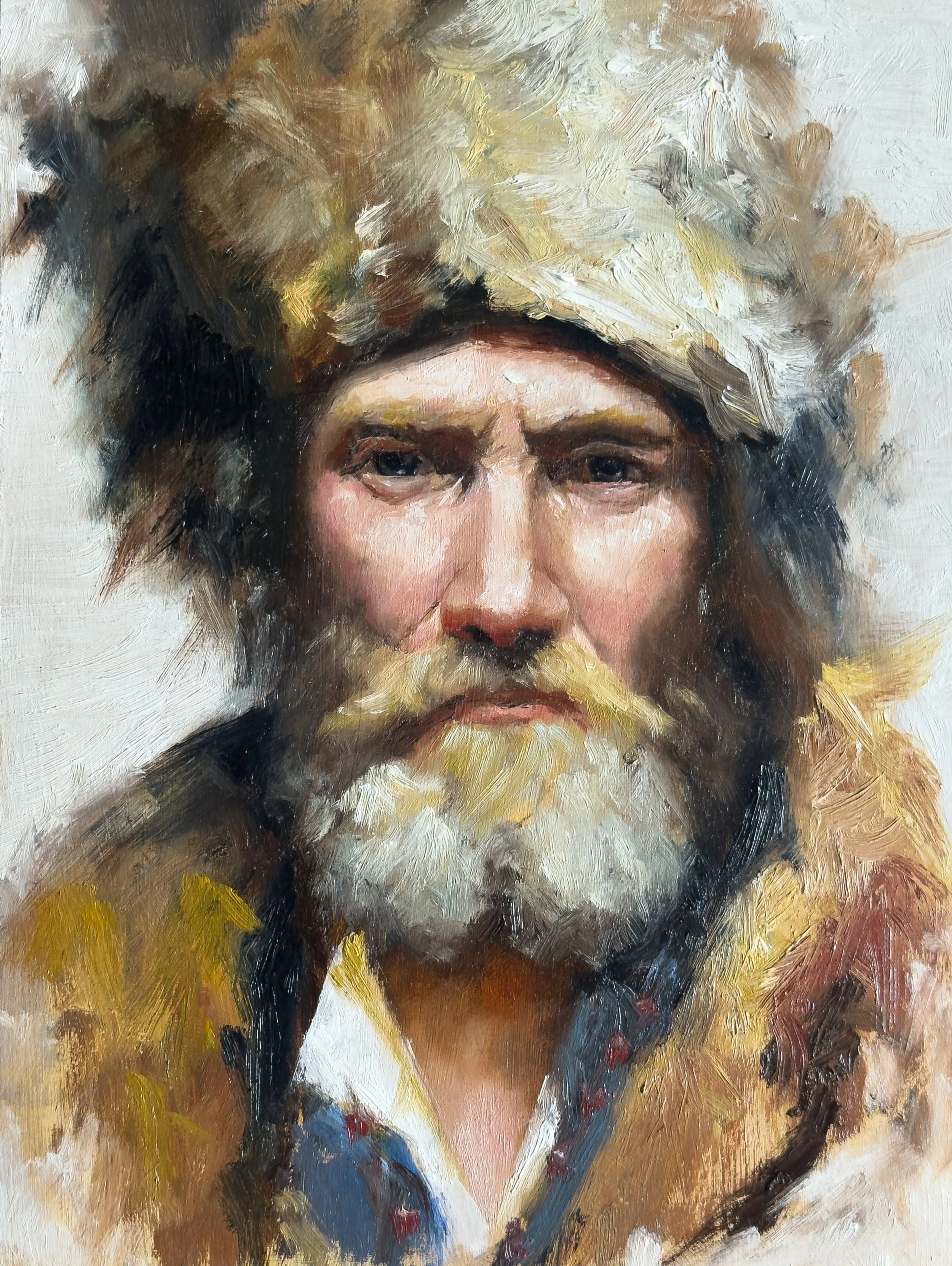 Trapper 12X9” Oil on Board
