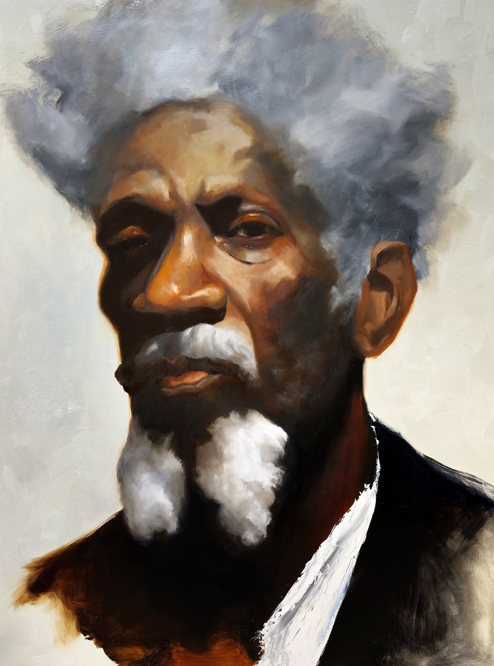 Ronald 40X30” Oil on Board