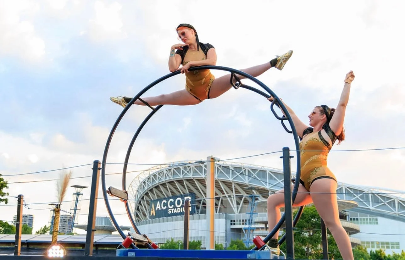 These circus mamas are rocking and rolling all parade!
 @sydneyroyal_eastershow

Photo by @maria_michael