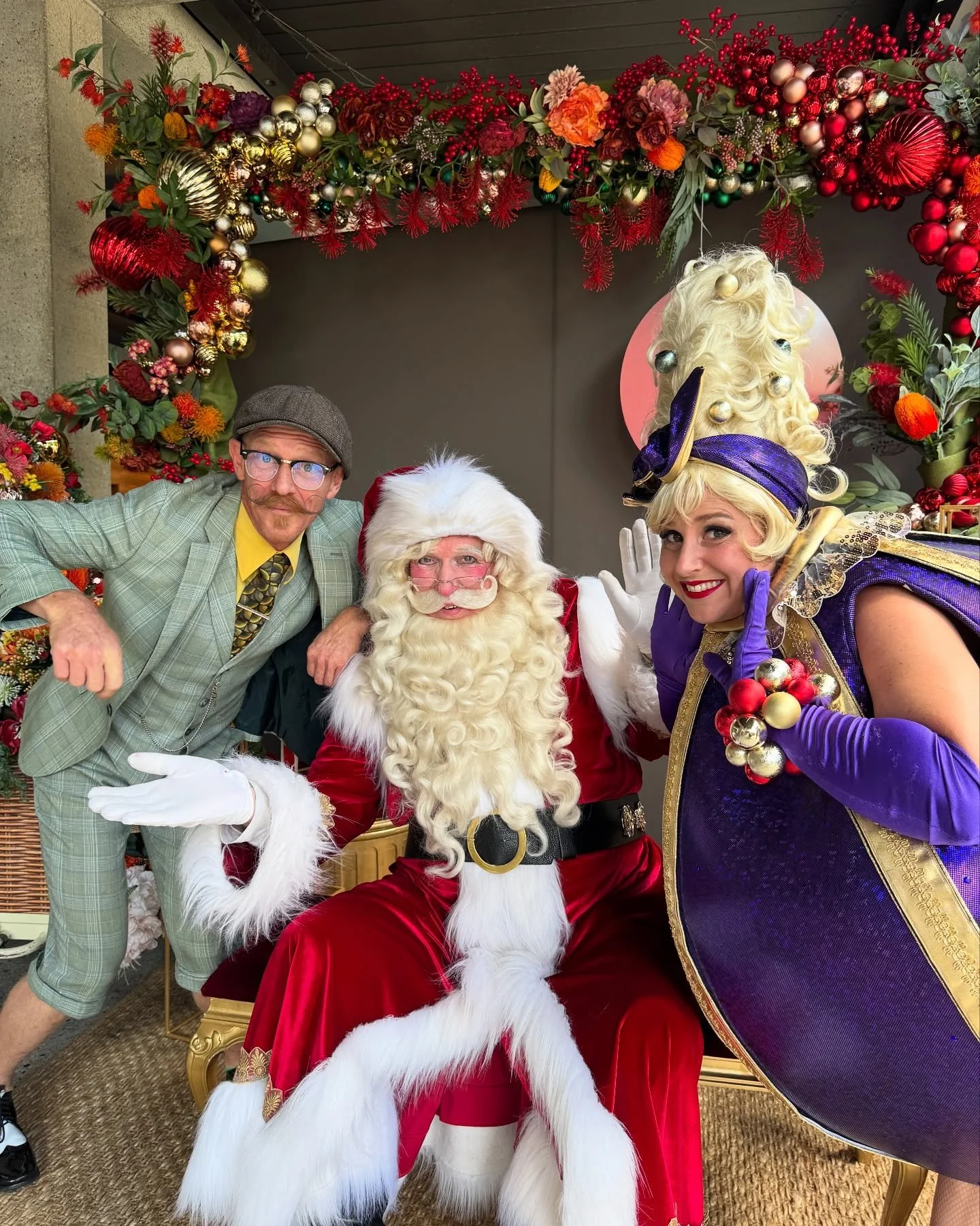 I had thought of comical posts, festive posts and loving posts. But really, this sums up our festive energies

Thank you to our co-conspirators, performers, loved ones and B&amp;B team for the crazy 2024 that we have had. You all know who you are - y