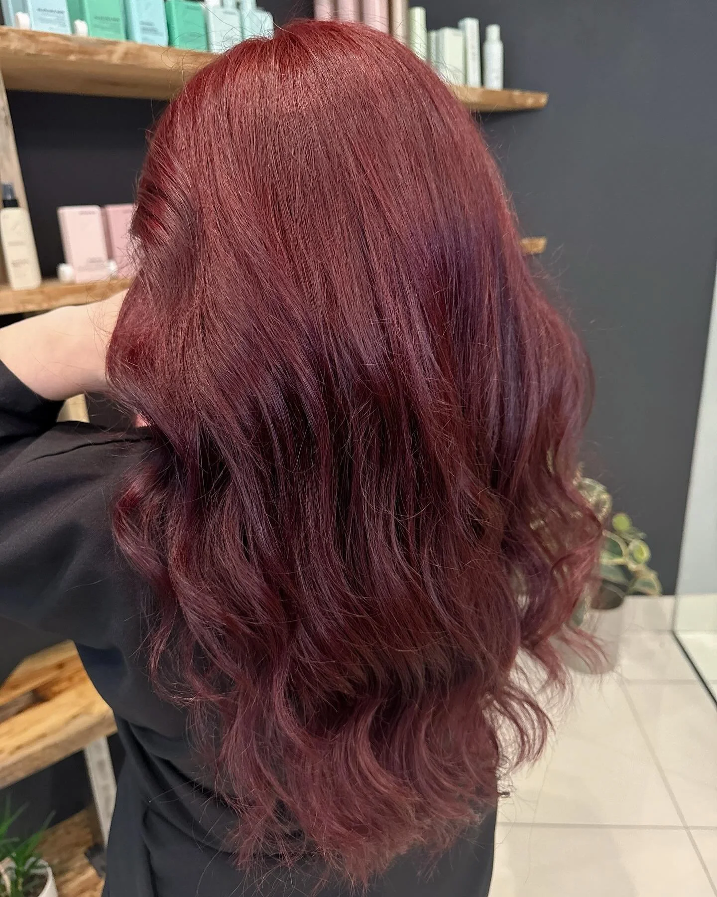 Refreshing the red for fall 🍁❤️
Lovely client came in to touch up her red with a little bit of violet undertones 🥰

@kevin.murphy 
@tgprestonpark 

#kevinmurphy #colormebykm #fallcolorvibes🍂🍁 #toniguy #toniguyplano #tgplano #redhairdontcare #iman