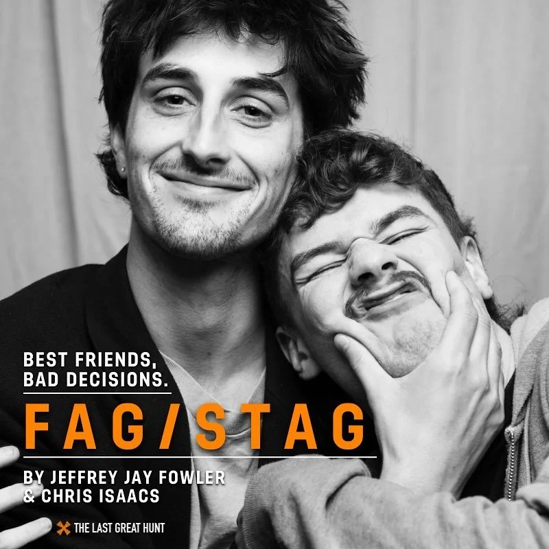 Our award winning show FAG/STAG is back. It’s a 10 year anniversary actually. Hunter Jeff passes the torch to a new generation to tell this incredibly hilarious and touching story. Visit the link in the bio for more information and to get your