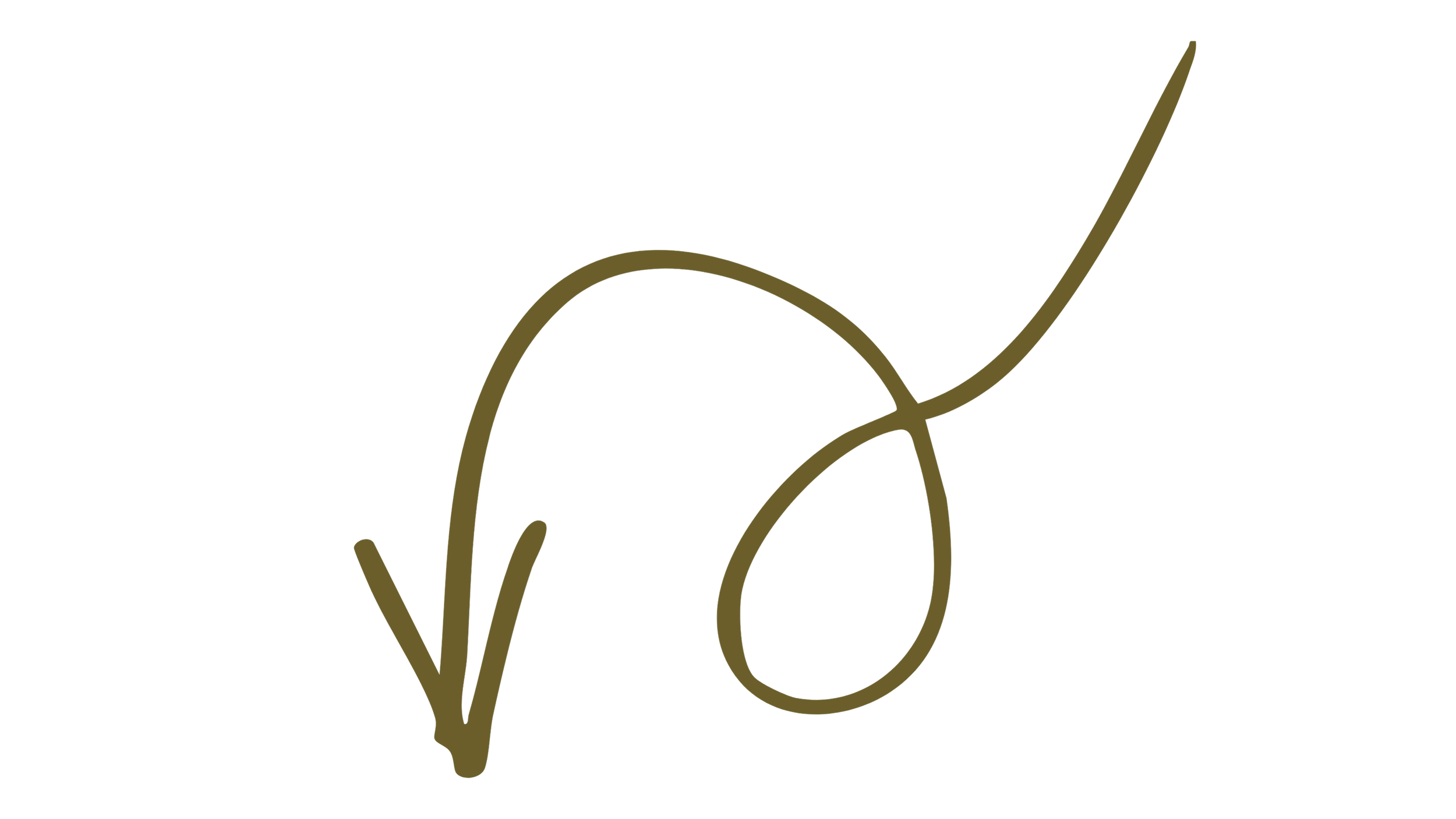 dark hand drawn arrow graphic