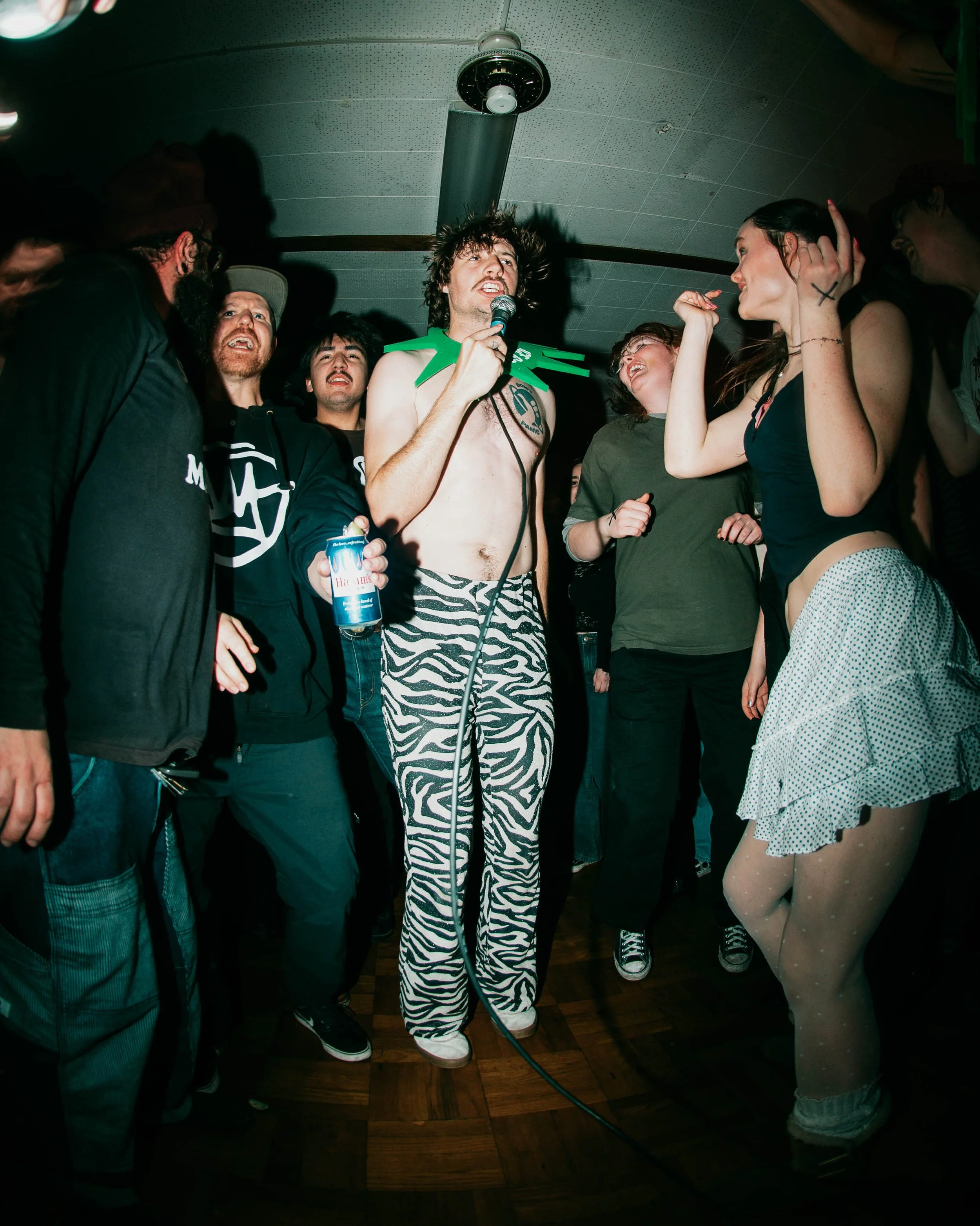 Jesus Christ Taxi Driver performing at Shrine Social Club.